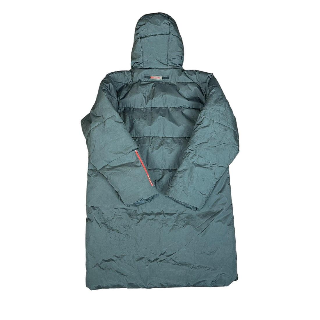 Vintage Green Prada Puffer Coat - Extra large - The Streetwear Studio