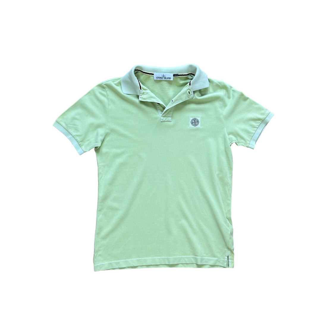 Vintage Green Stone Island Polo Shirt - Small - The Streetwear Studio