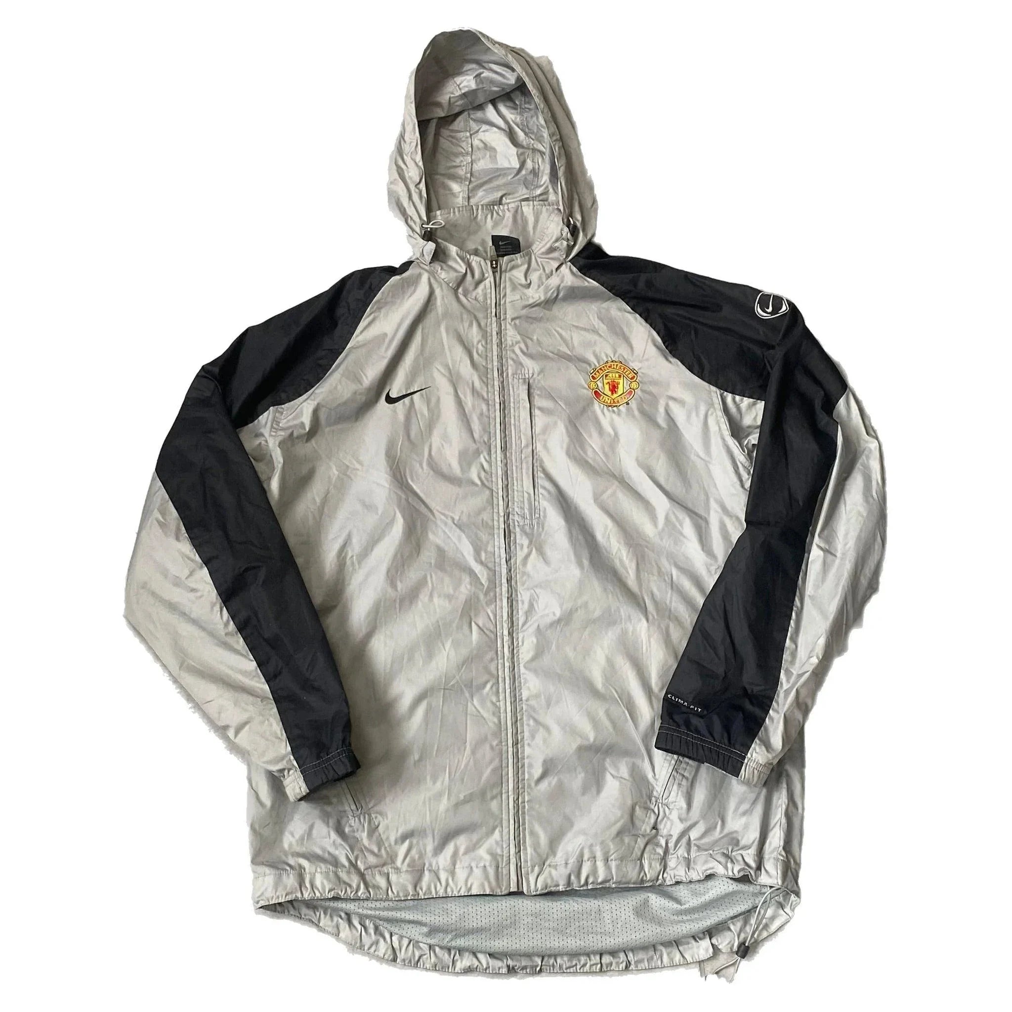 Vintage Grey Manchester United Jacket - L | The Streetwear Studio