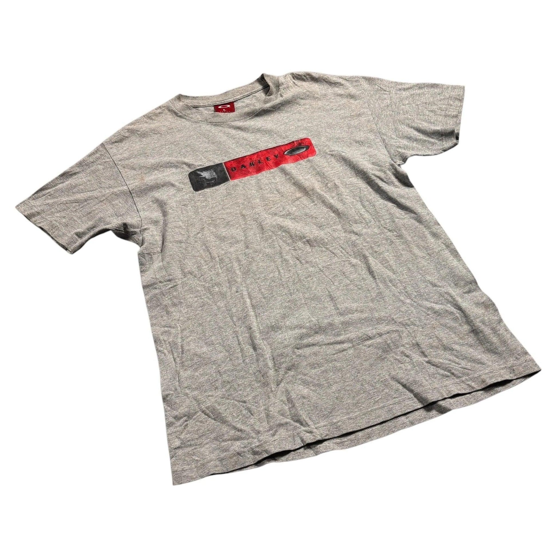 Vintage Grey Oakley Software Tee - L | The Streetwear Studio