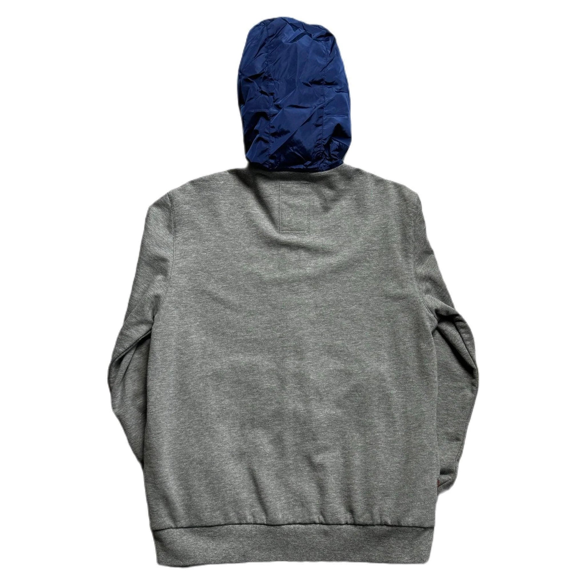 Vintage Grey Prada Full Zip Hoodie - M | The Streetwear Studio