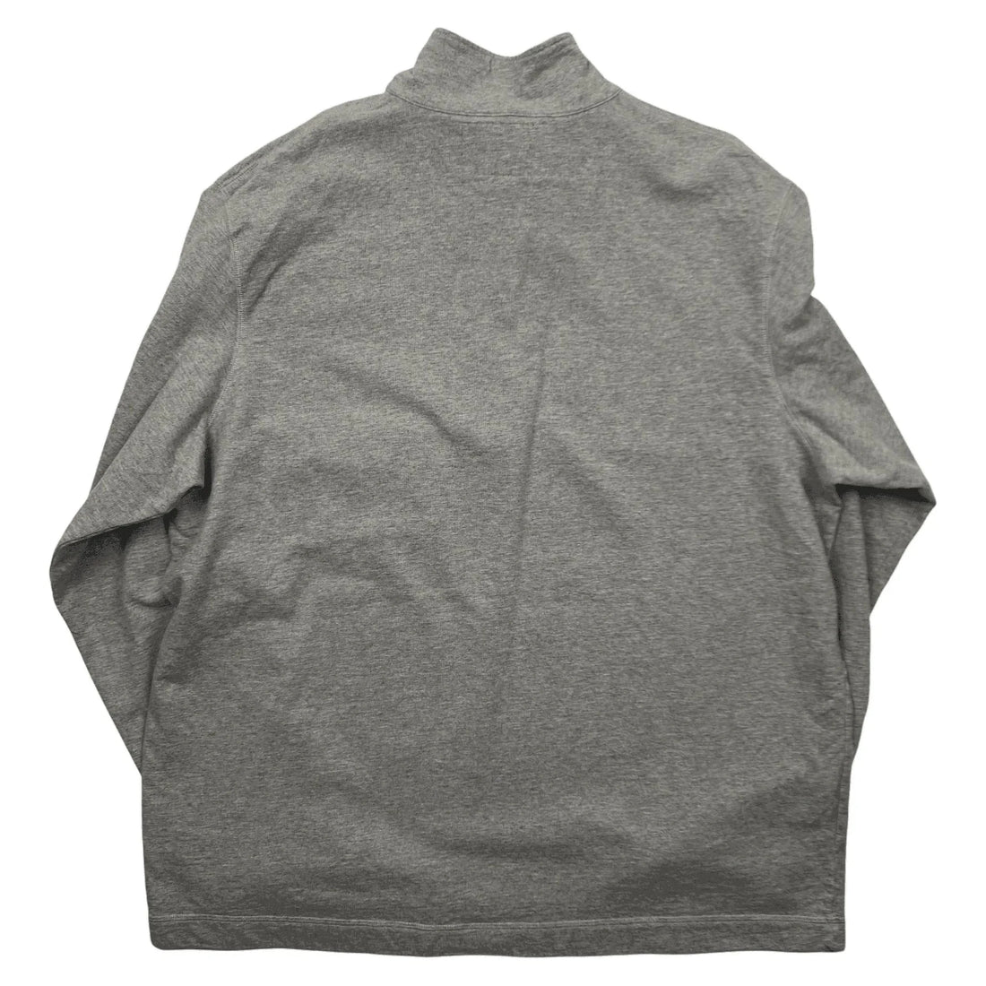 Vintage Grey Ralph Lauren Polo Sport Spell-Out 1/4 Zip Sweatshirt - XL | The Streetwear Studio