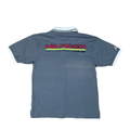 Vintage Grey Tommy Hilfiger Sailing Gear Polo Shirt - Extra Large - The Streetwear Studio