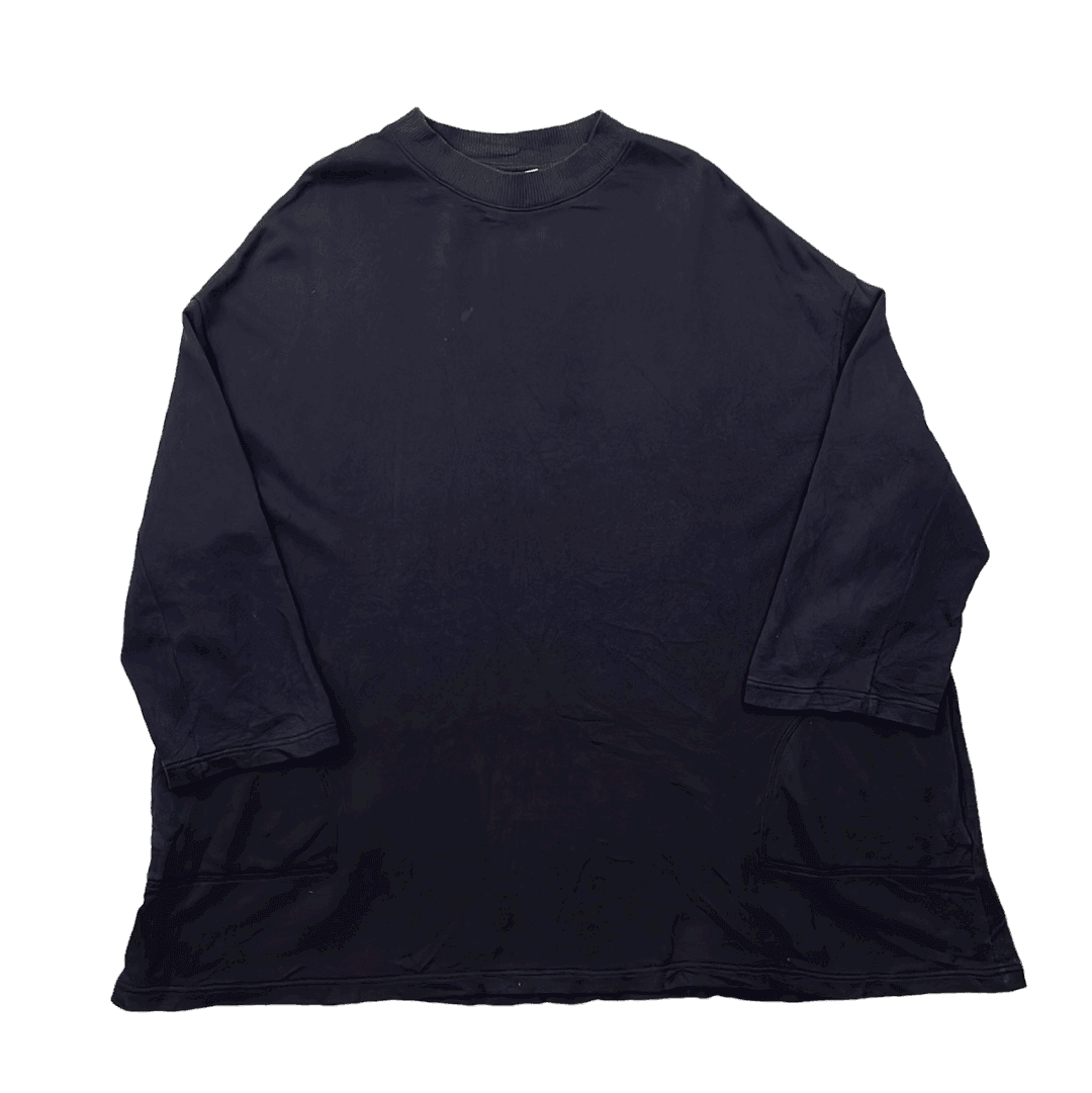 Vintage Navy Blue Acne Studios Oversized Sweatshirt - XS (Recommended Size - Large) - The Streetwear Studio