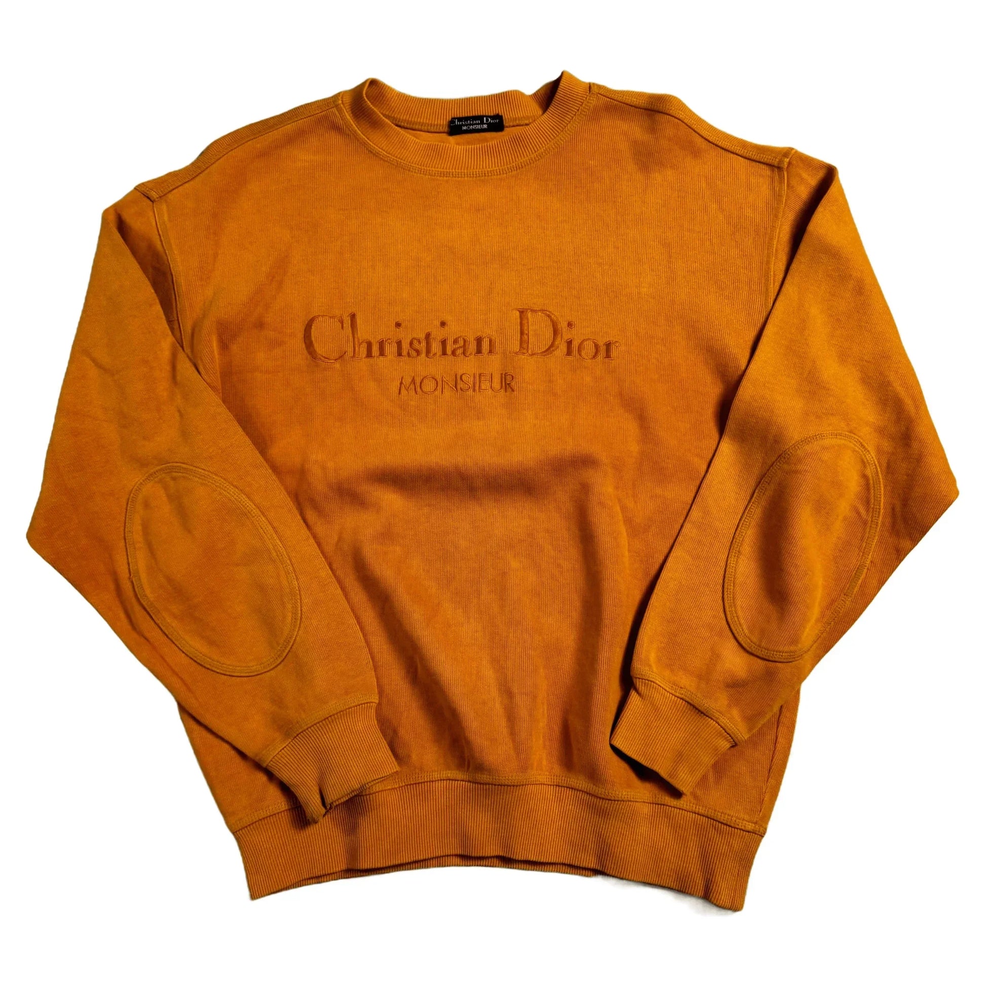 Vintage Orange Christian Dior Sweatshirt - M | The Streetwear Studio