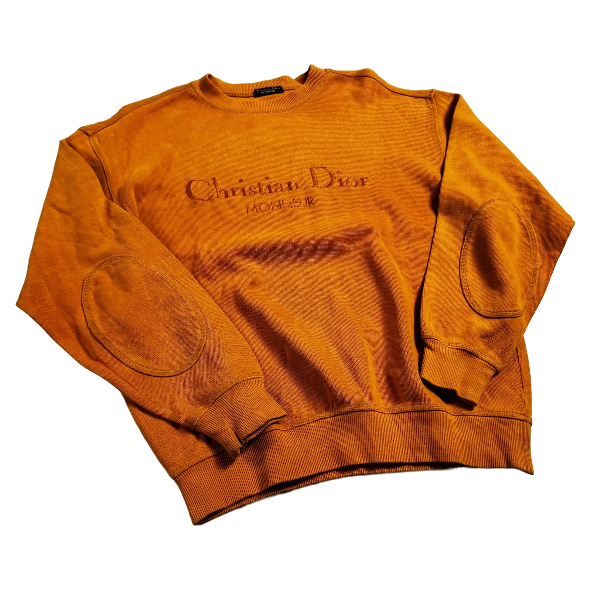Vintage Orange Christian Dior Sweatshirt - M | The Streetwear Studio