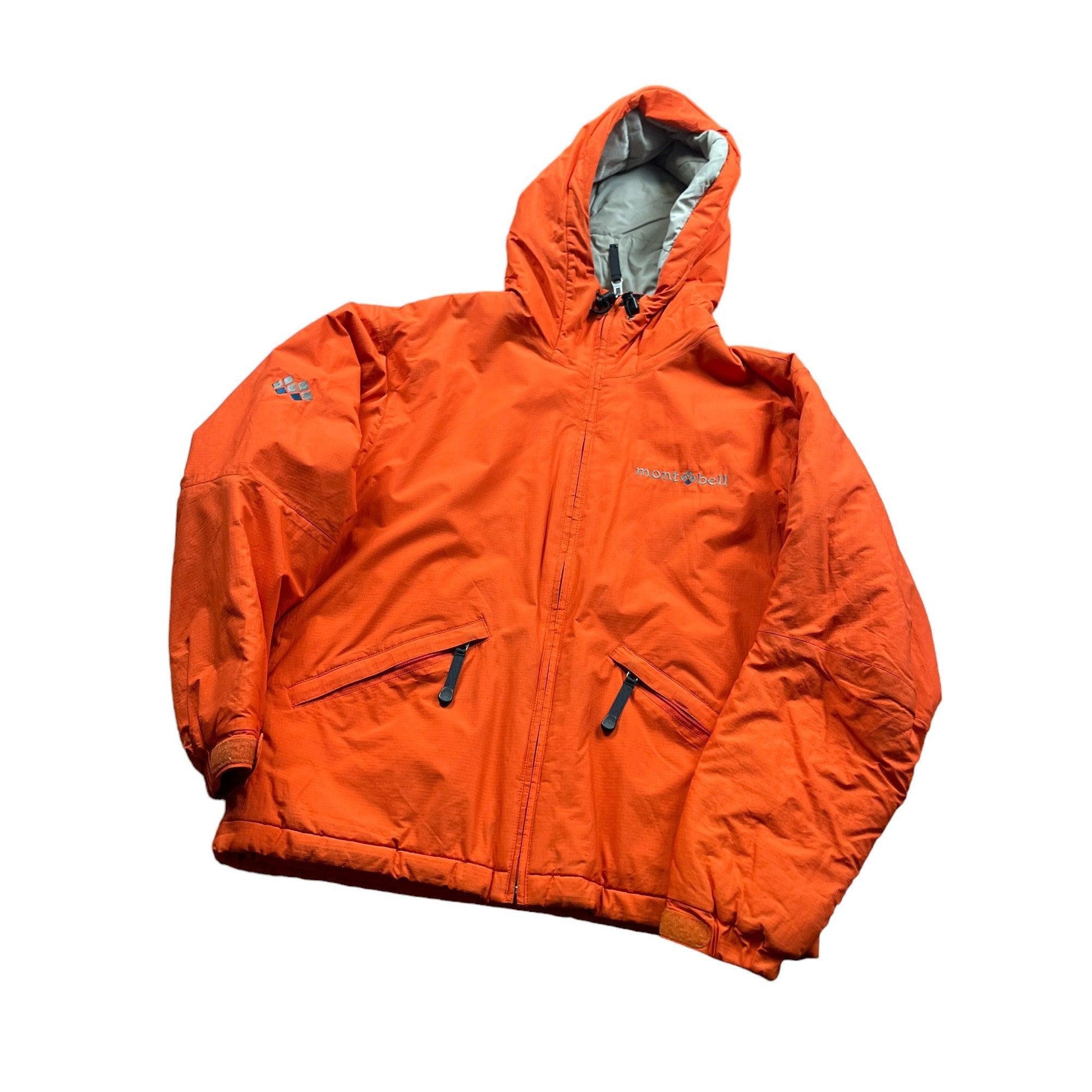 Vintage Orange Montbell Coat - Extra Small - The Streetwear Studio