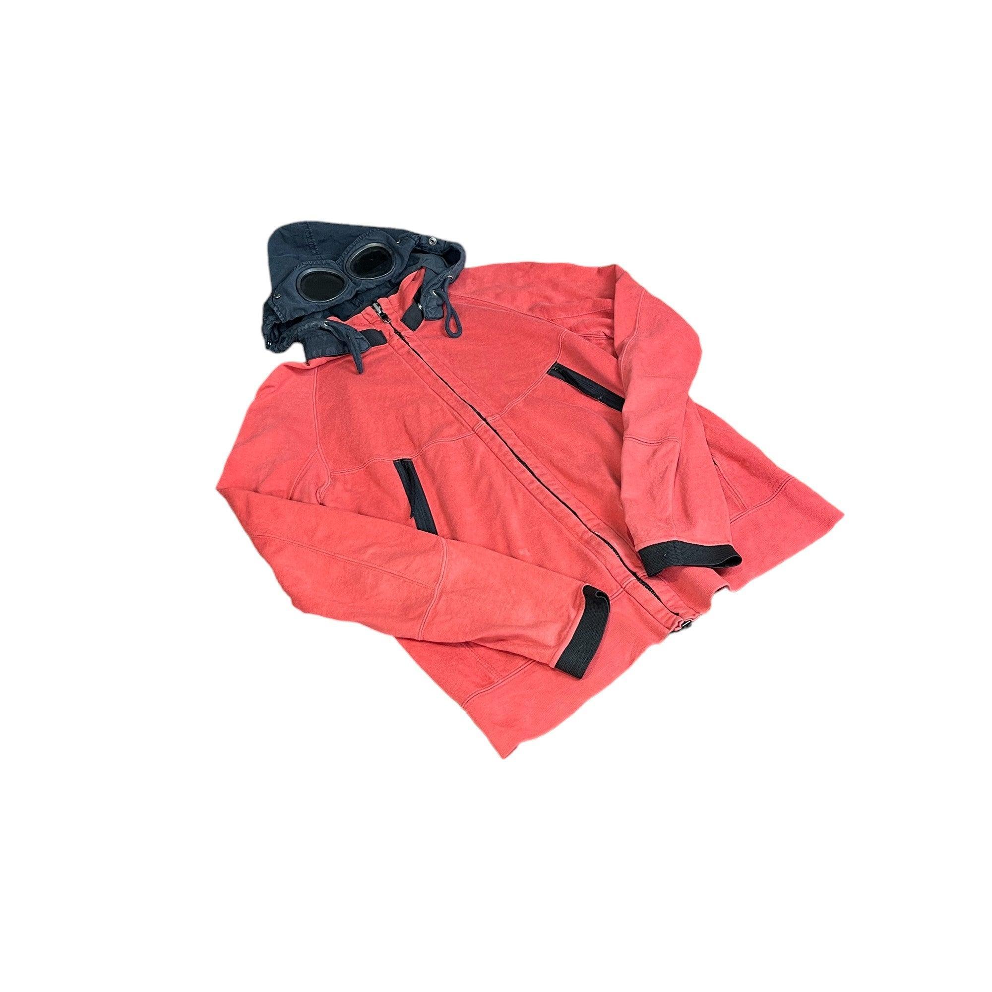 Vintage Red + Black CP Company Jacket - Small - The Streetwear Studio