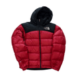 Vintage Red + Black The North Face (TNF) Puffer Coat - Small - The Streetwear Studio