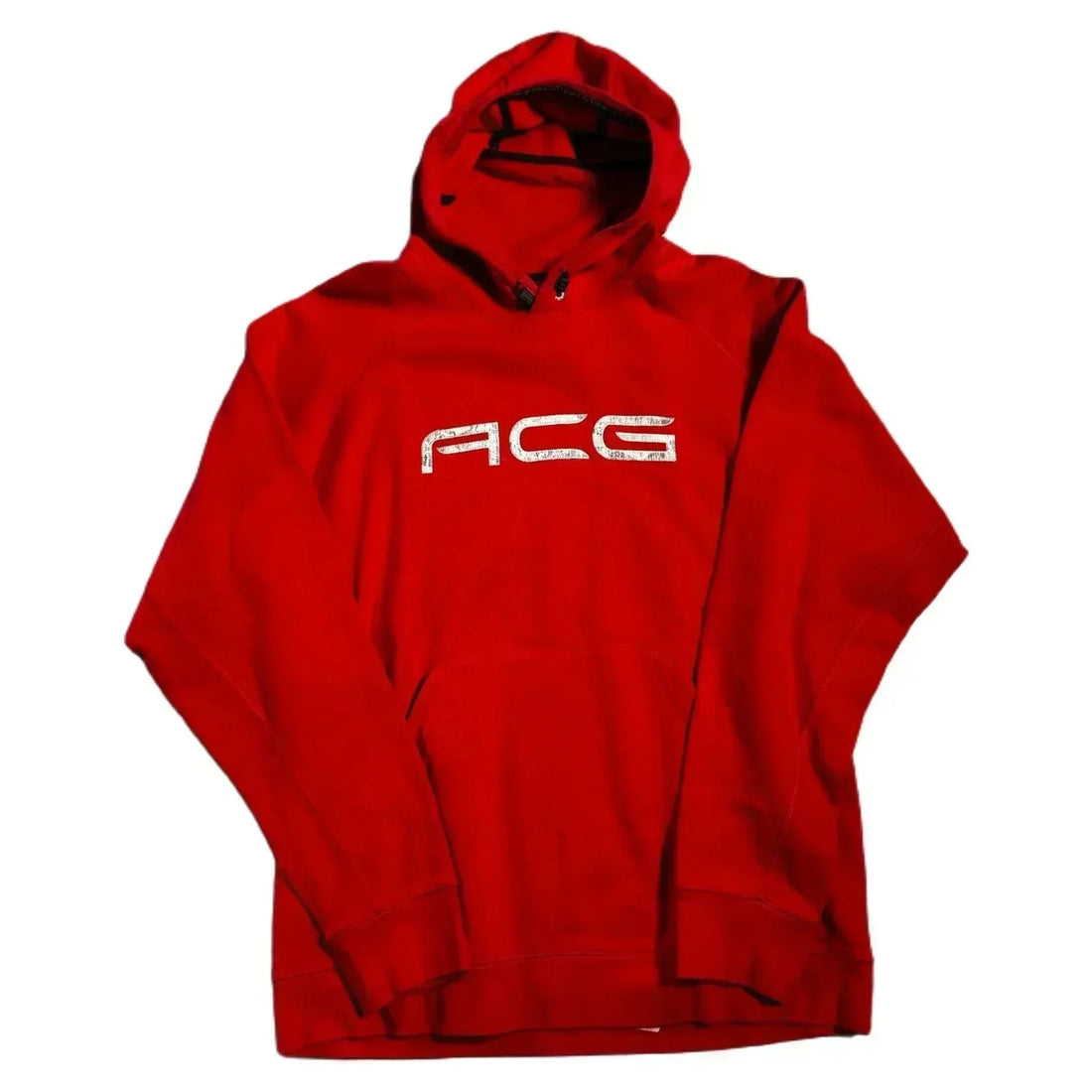 Vintage Red Nike ACG Hoodie - XL | The Streetwear Studio