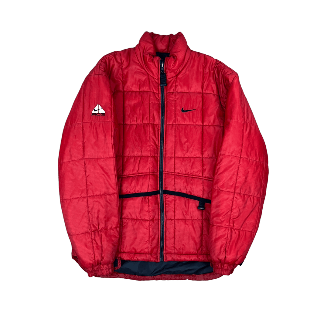 Vintage Red Nike ACG Puffer Coat - Extra Large - The Streetwear Studio