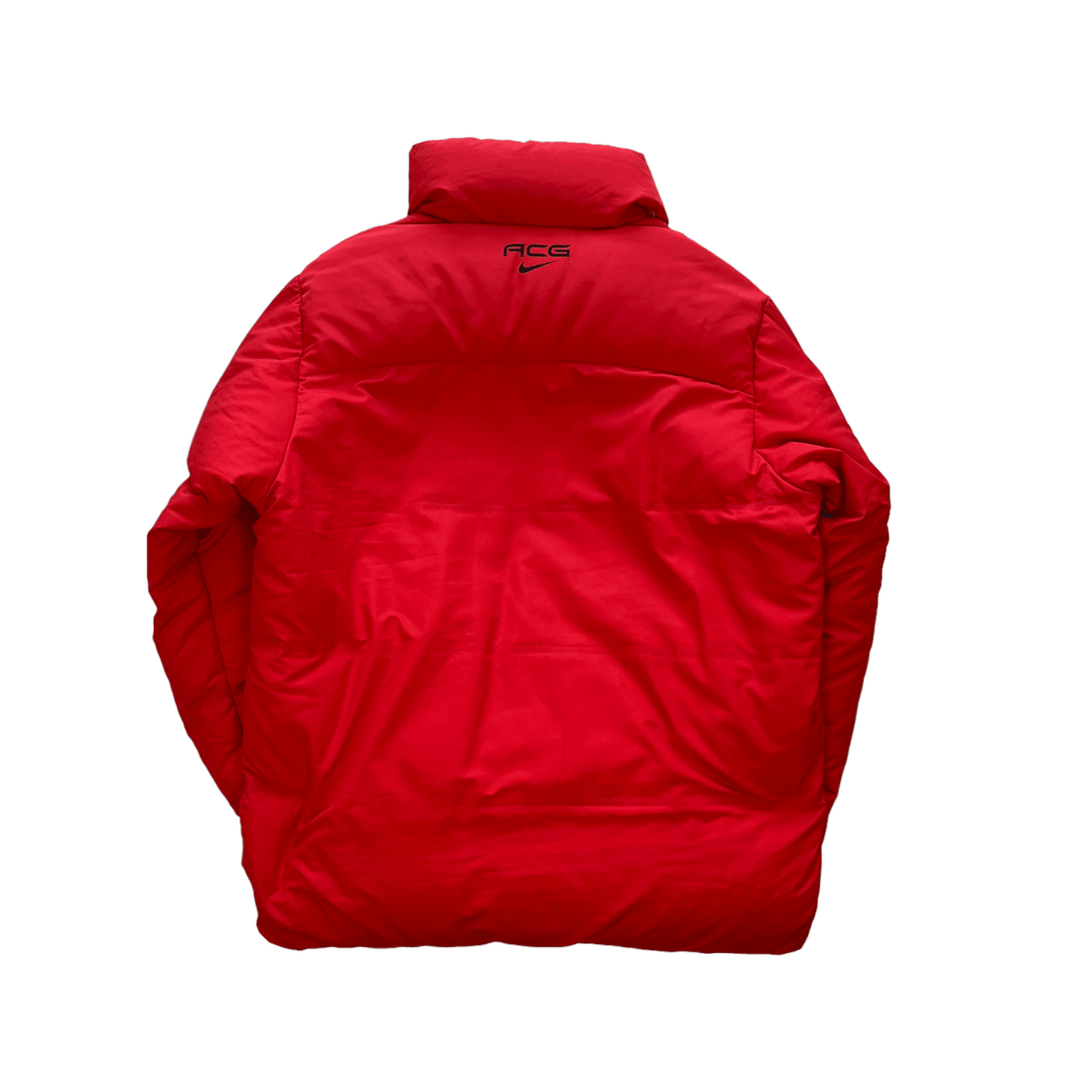 Vintage Red Nike ACG Puffer Coat - Large - The Streetwear Studio