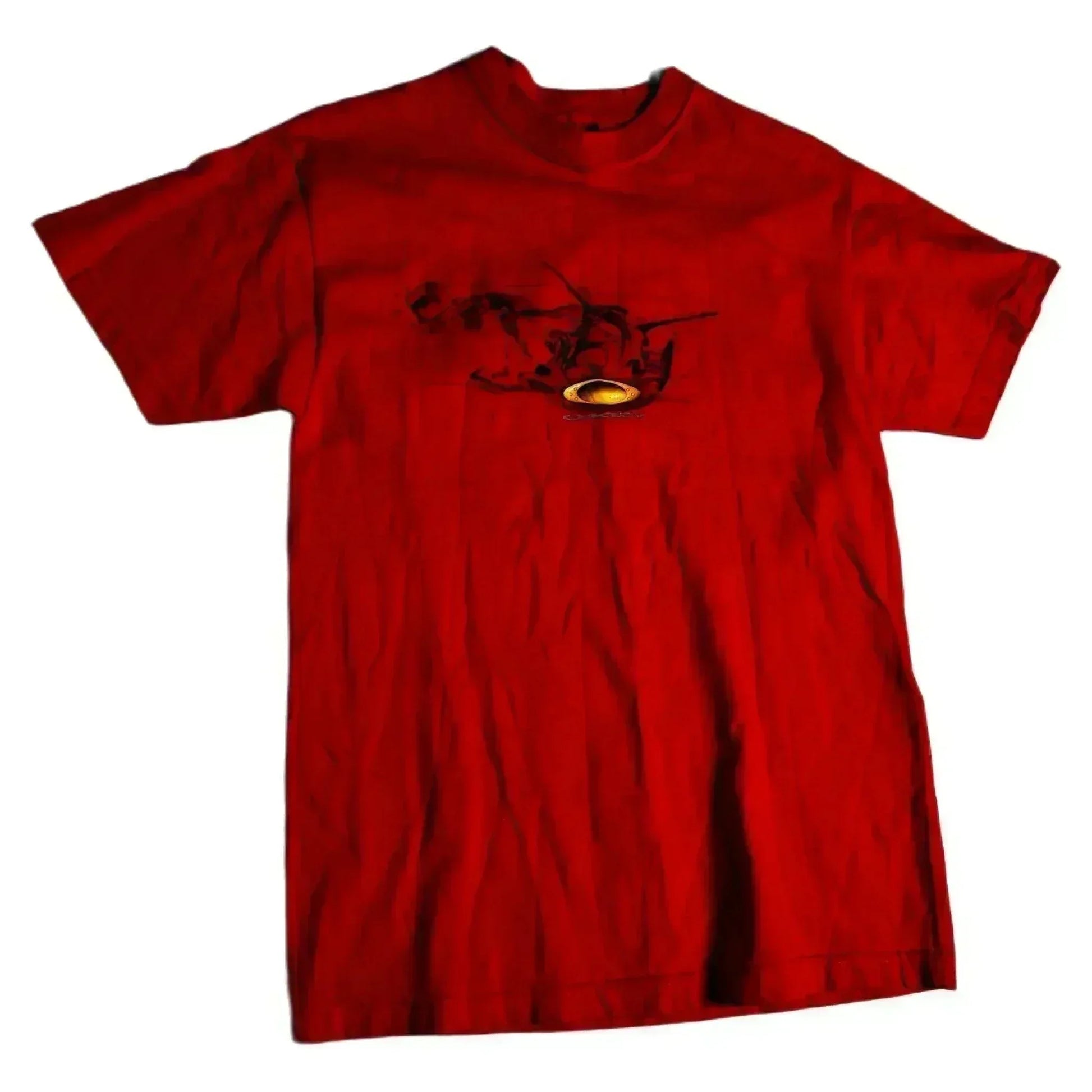 Vintage Red Oakley Tee - M | The Streetwear Studio
