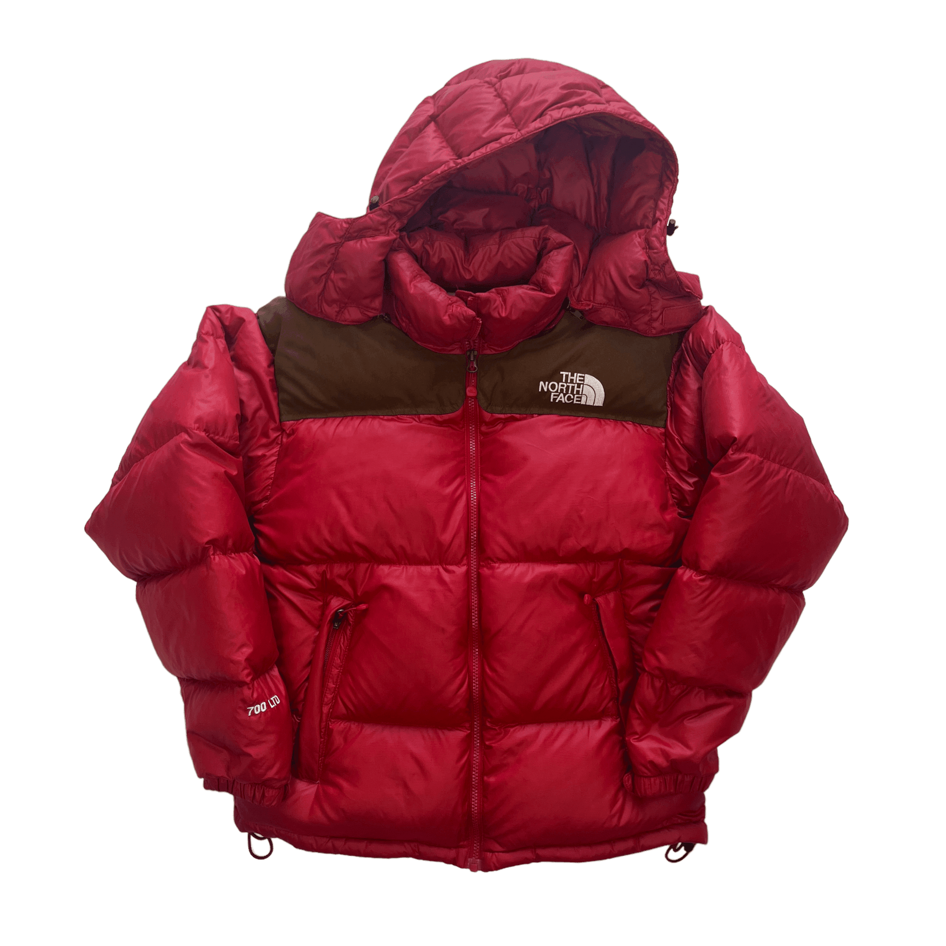 Vintage Red The North Face (TNF) 700 Puffer Coat S – The