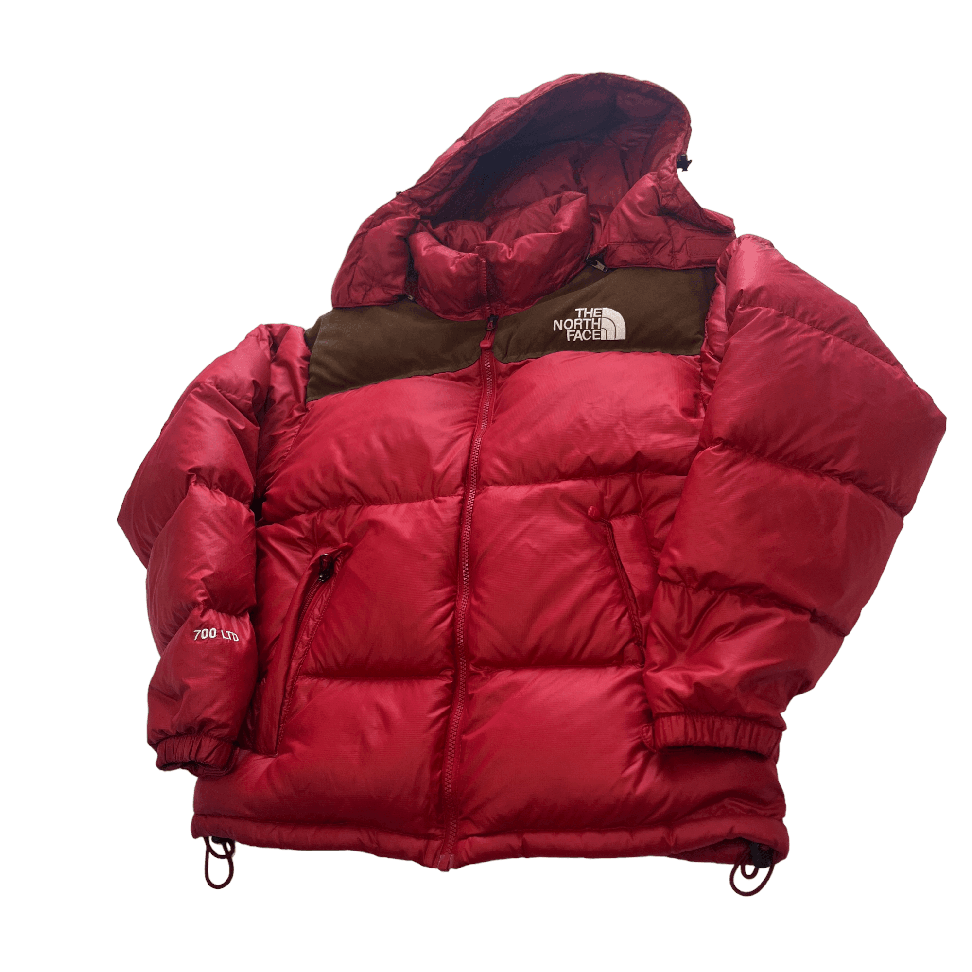 Vintage Red The North Face (TNF) 700 Puffer Coat - Small - The Streetwear Studio