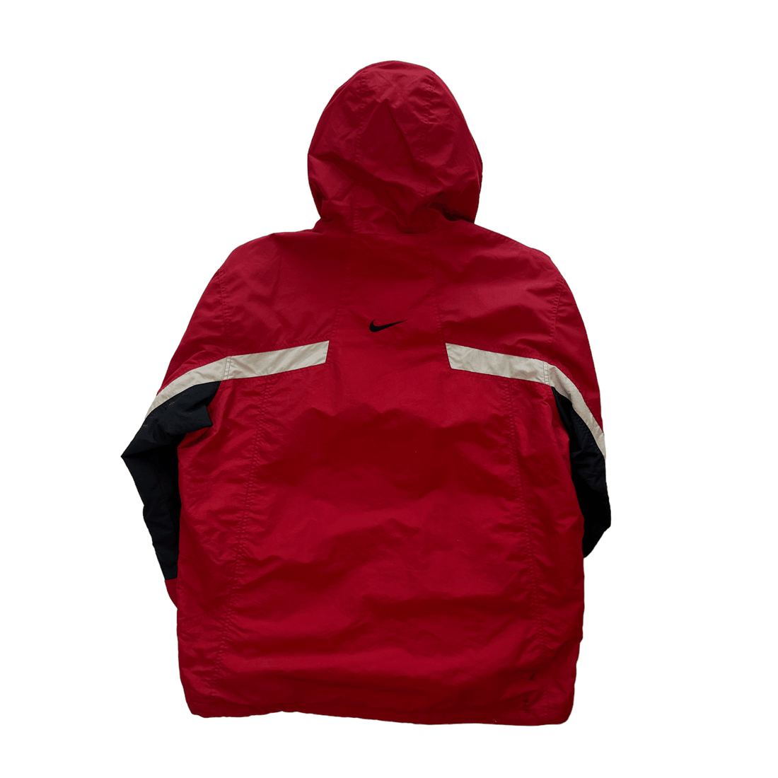 Vintage Red + White Nike Jacket - Extra Large - The Streetwear Studio
