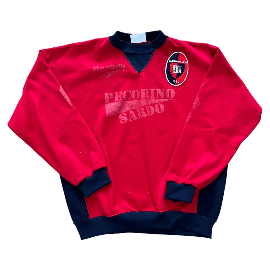 Vintage Reebok Cagliari Reebok Sweatshirt - L | The Streetwear Studio