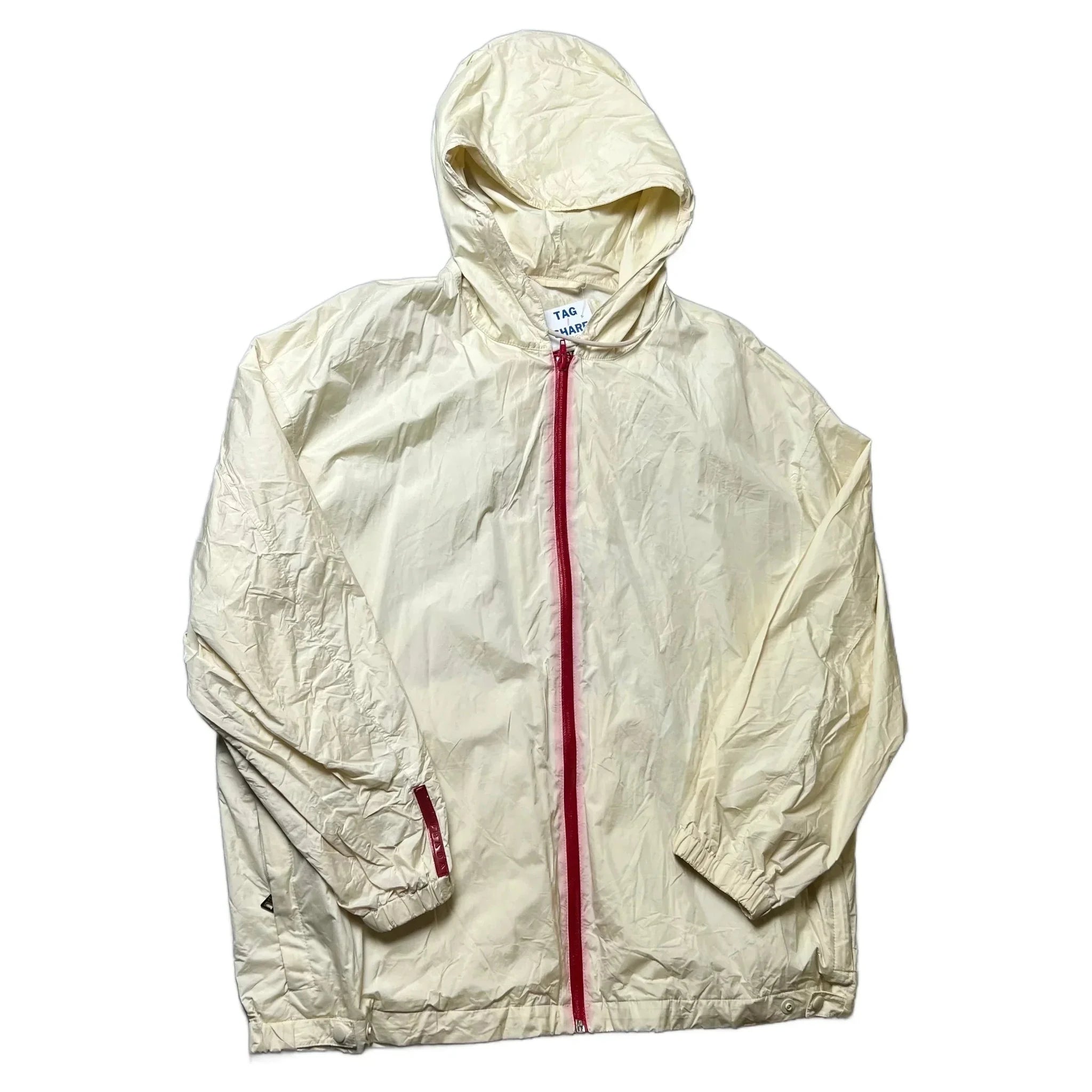 Vintage White Prada Jacket - L | The Streetwear Studio