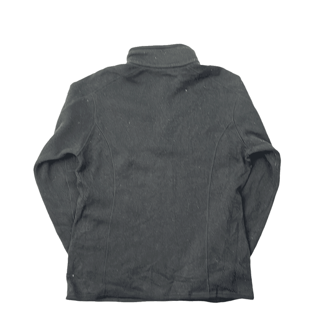 Vintage Women’s Black Patagonia Quarter Zip Fleece - Large - The Streetwear Studio