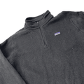 Vintage Women’s Black Patagonia Quarter Zip Fleece - Large - The Streetwear Studio
