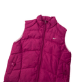 Vintage Women's Pink Nike Puffer Gilet - Large - The Streetwear Studio