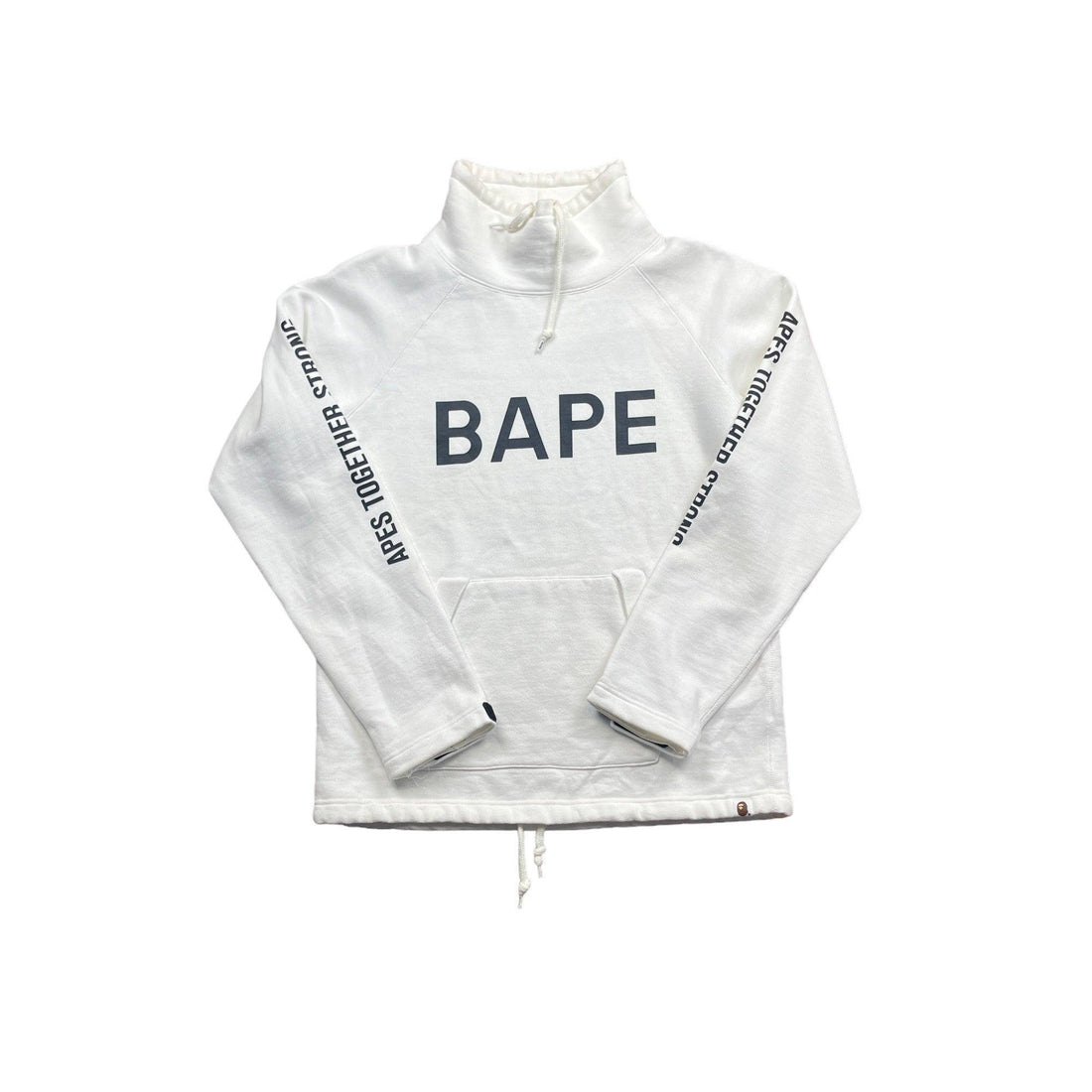 White A Bathing Ape (BAPE) Sweatshirt - Extra Large - The Streetwear Studio