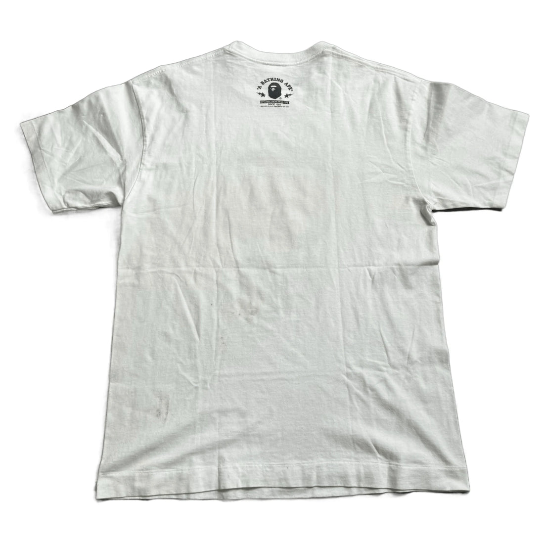 White A Bathing Ape (BAPE) Tee - L | The Streetwear Studio