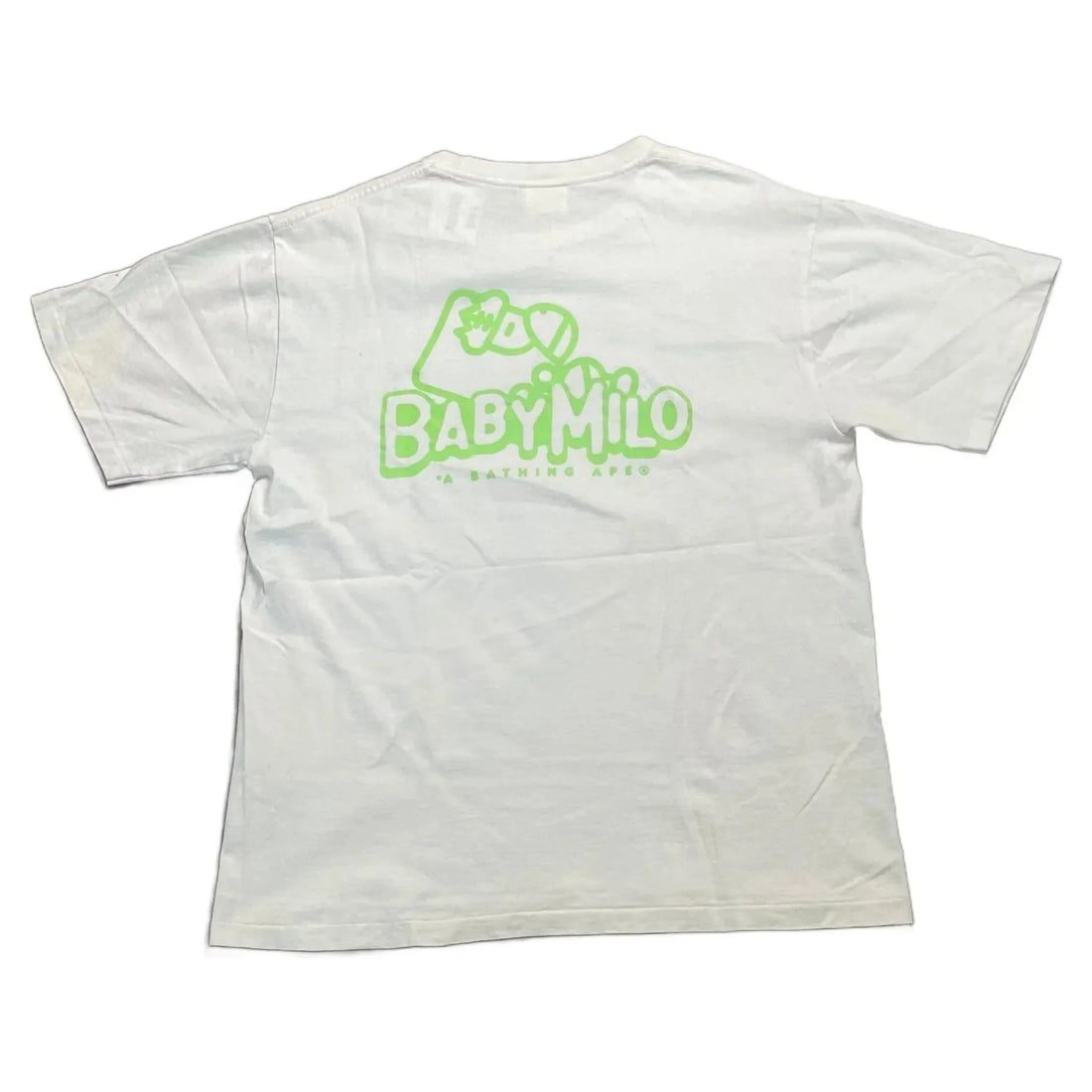 White A Bathing Ape (BAPE) Tee - L | The Streetwear Studio