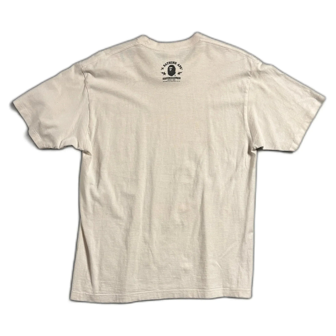 White A Bathing Ape (BAPE) Tee - L | The Streetwear Studio
