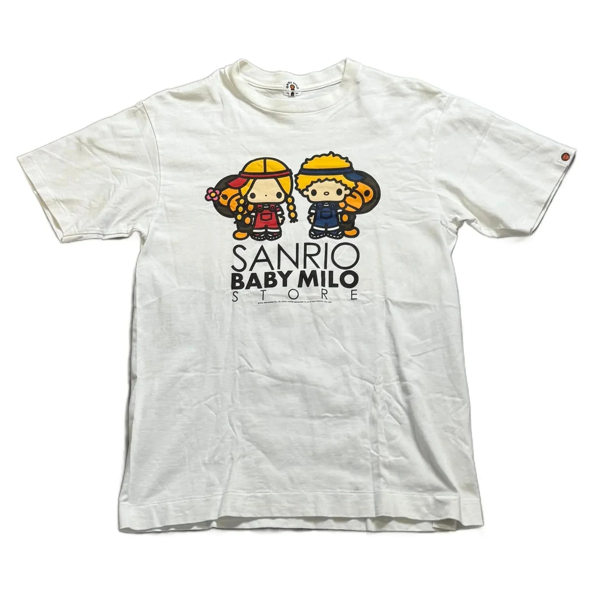 White A Bathing Ape (BAPE) Tee - M | The Streetwear Studio