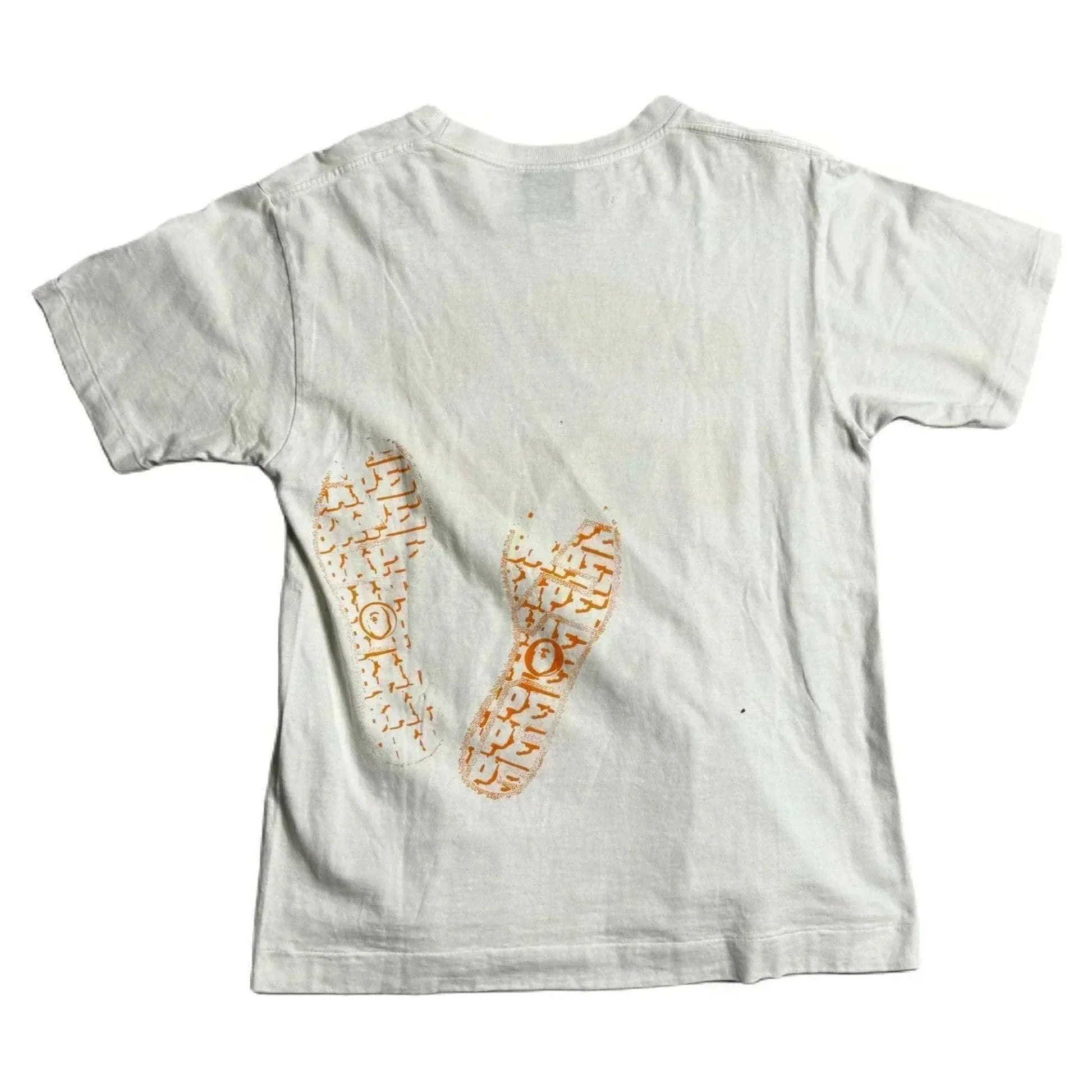 White A Bathing Ape (BAPE) Tee - M | The Streetwear Studio