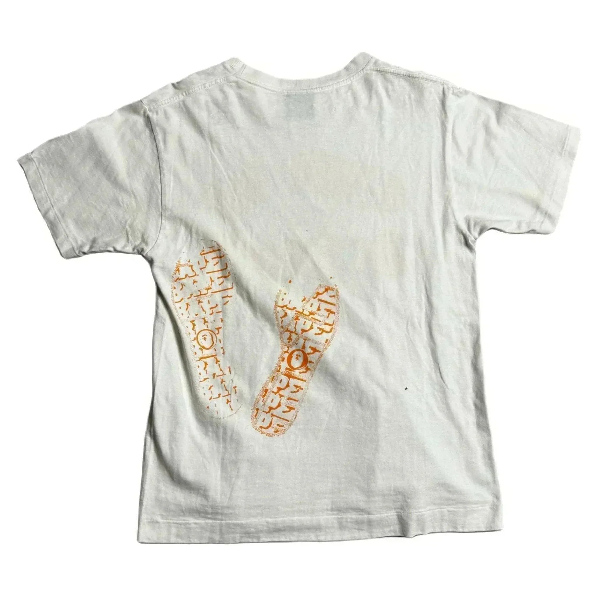 White A Bathing Ape (BAPE) Tee - M | The Streetwear Studio