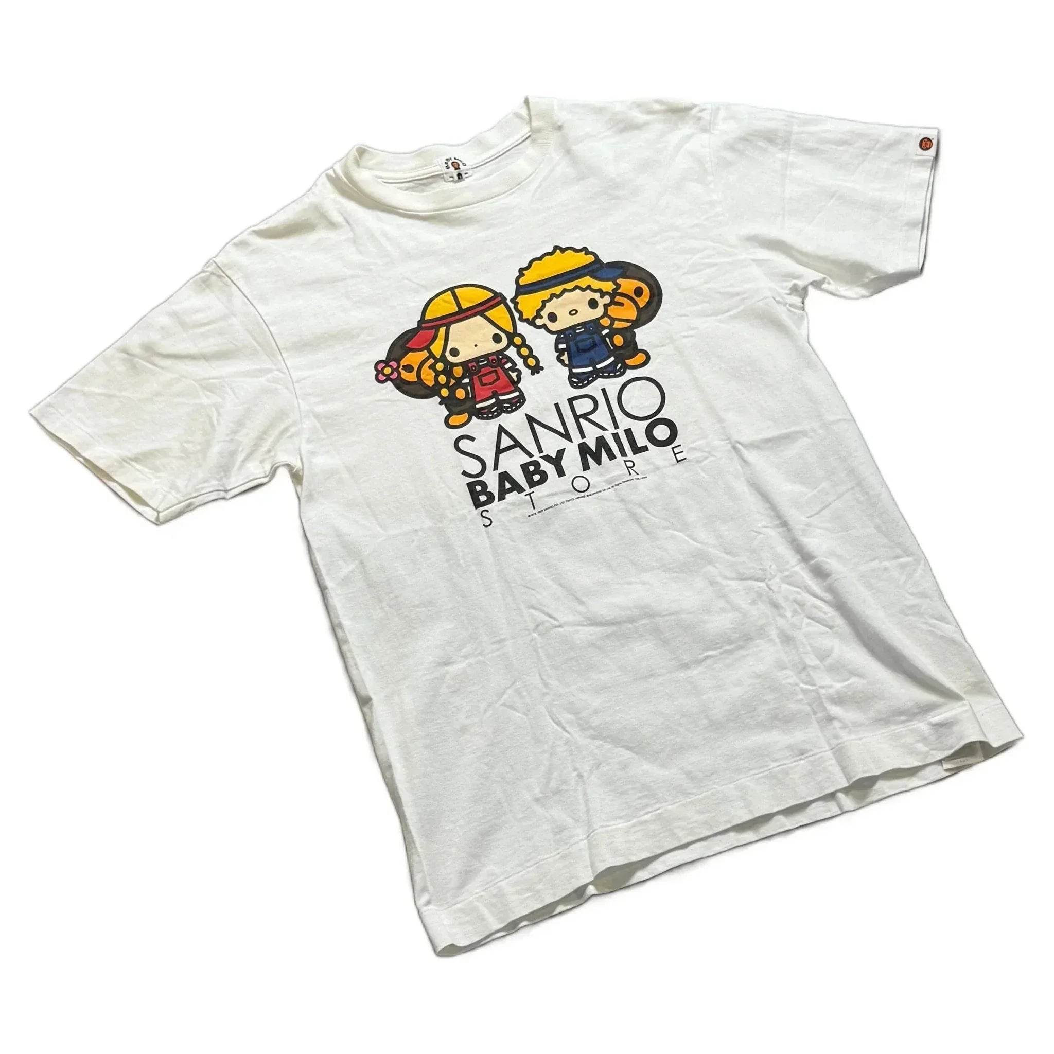 White A Bathing Ape (BAPE) Tee - M | The Streetwear Studio