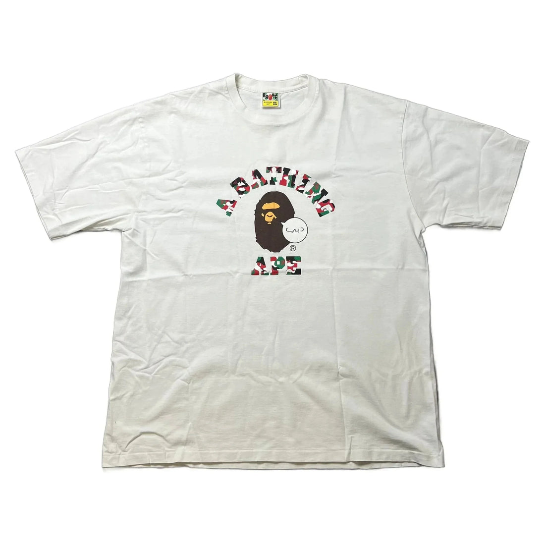 White A Bathing Ape (BAPE) Tee - XXXL | The Streetwear Studio