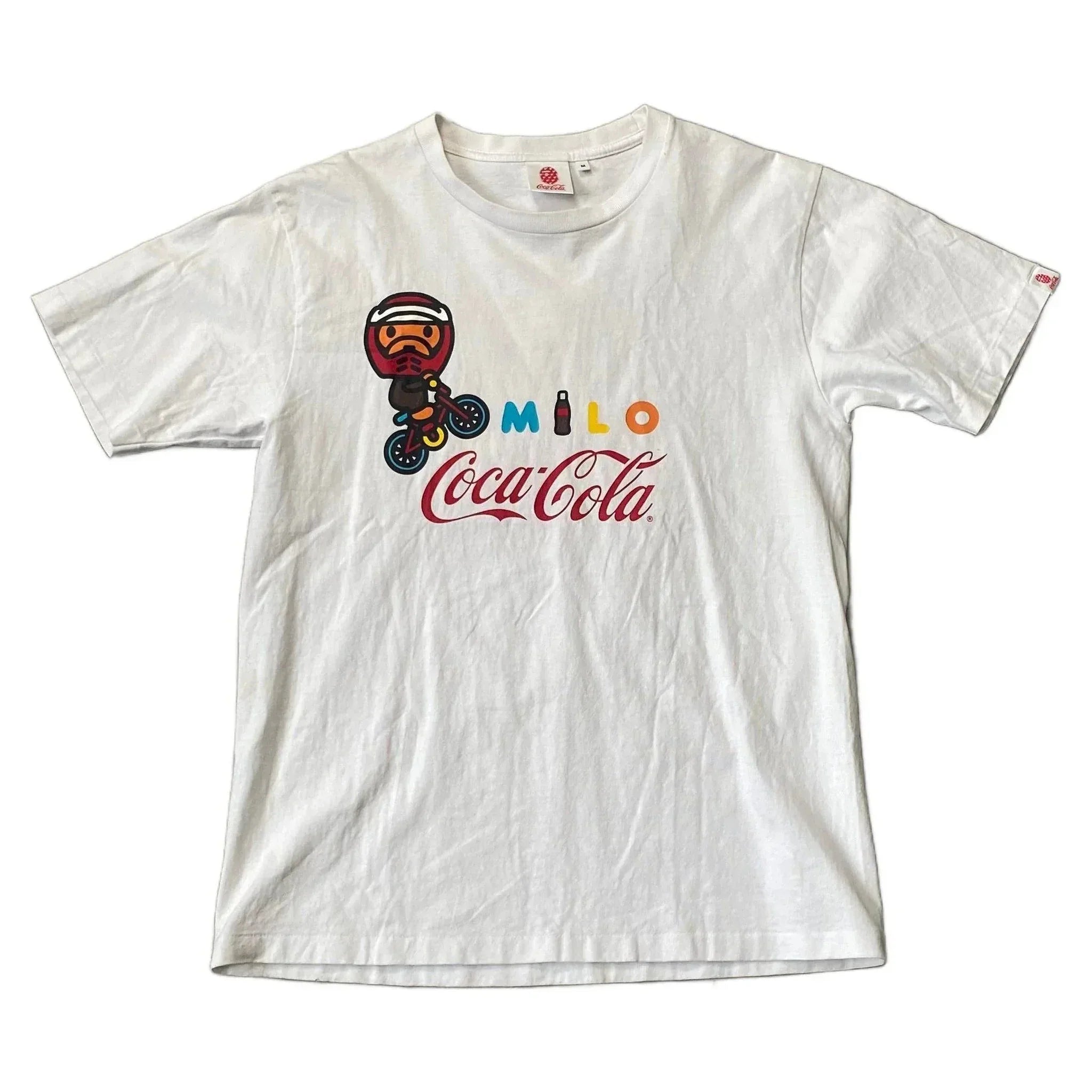 White A Bathing Ape (BAPE) x Coca-Cola Tee - M | The Streetwear Studio