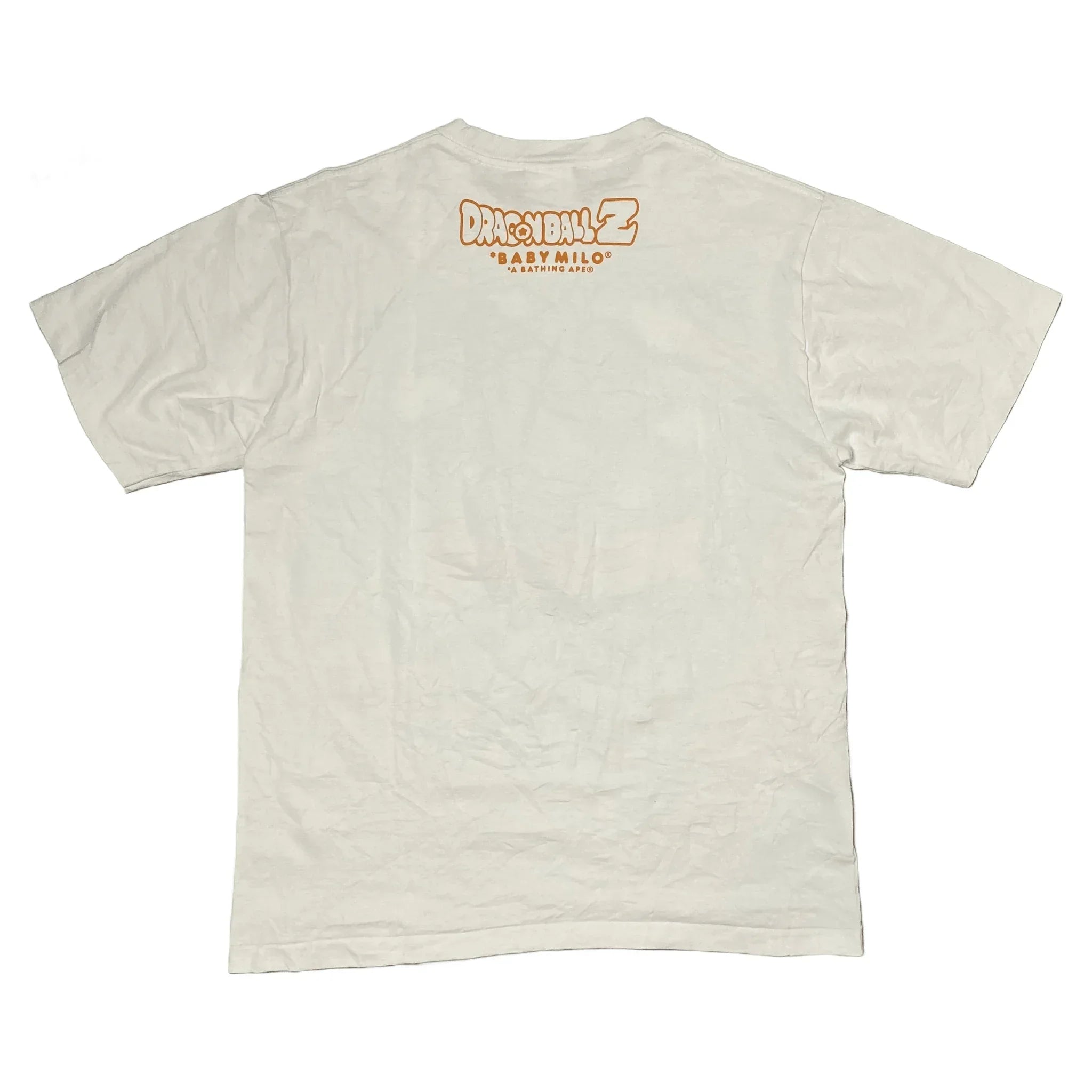 White A Bathing Ape (BAPE) x Dragonball Z Tee - M | The Streetwear Studio
