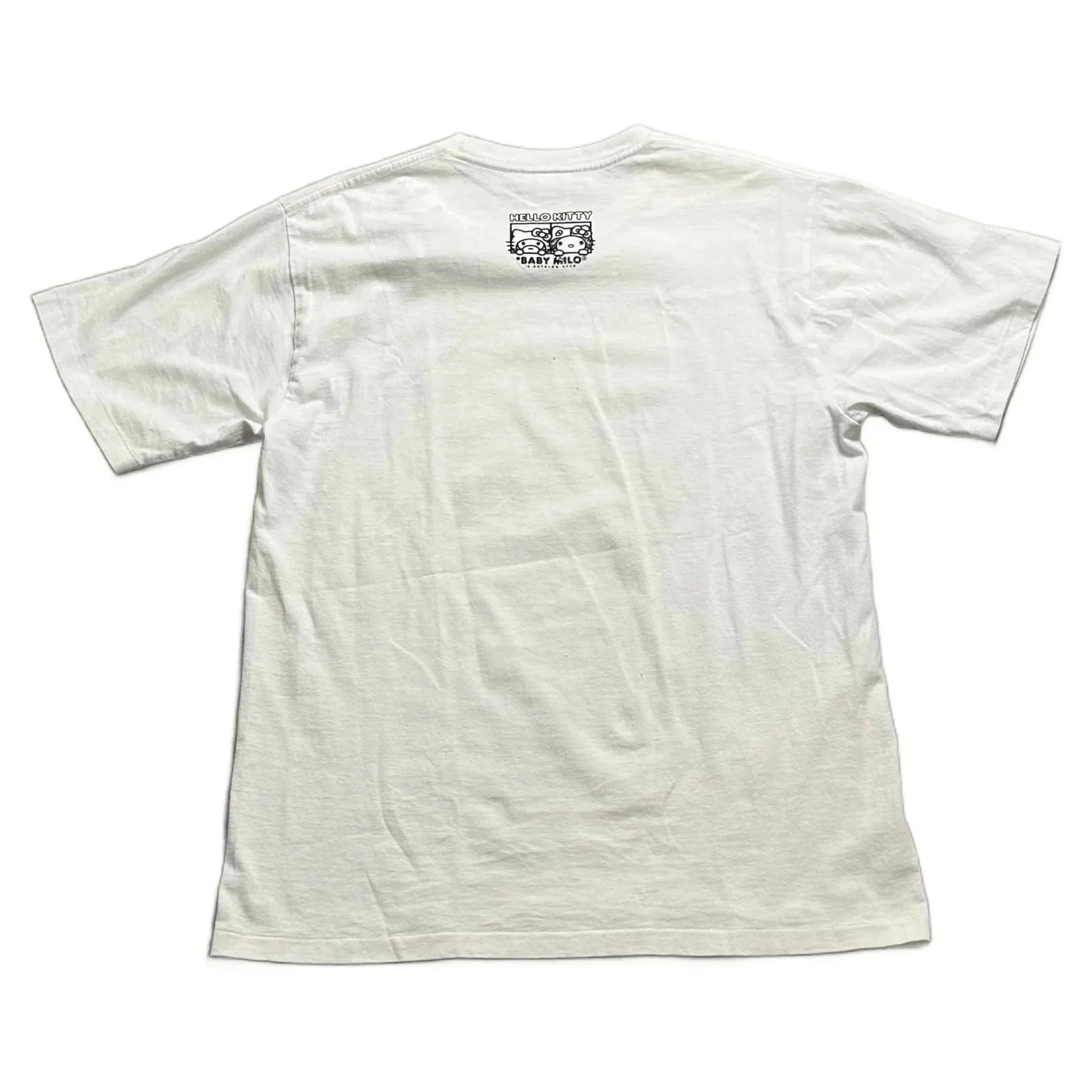 White A Bathing Ape (BAPE) x Hello Kitty Tee - L | The Streetwear Studio