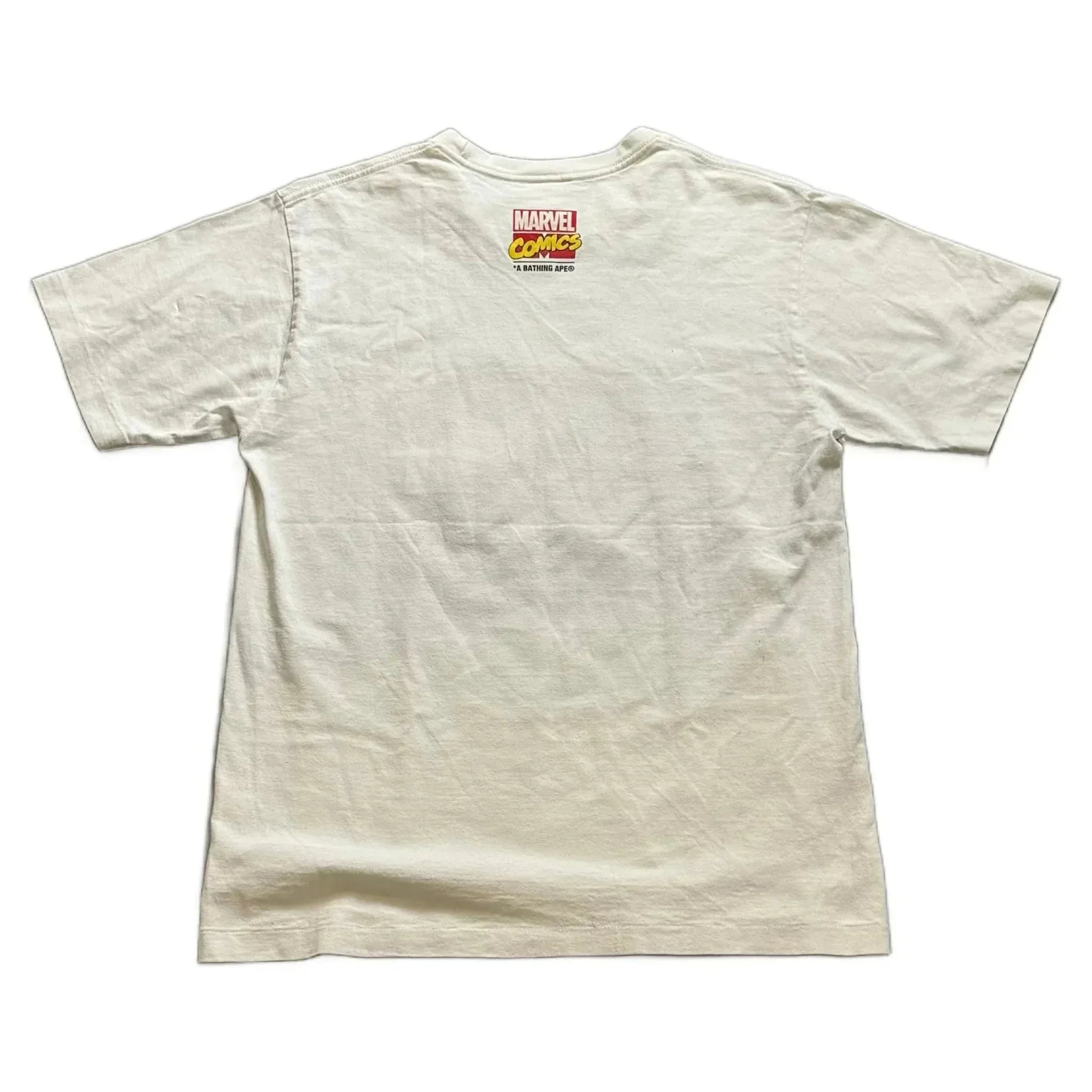White A Bathing Ape (BAPE) x Hulk Tee - M | The Streetwear Studio