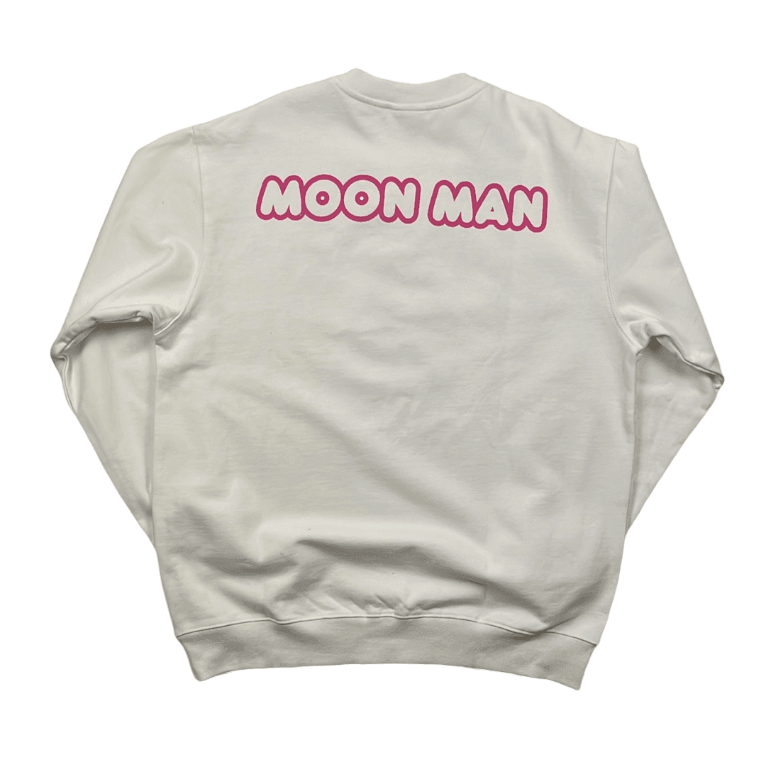 White A Bathing Ape (BAPE) x Kid Cudi Sweatshirt - Extra Large - The Streetwear Studio