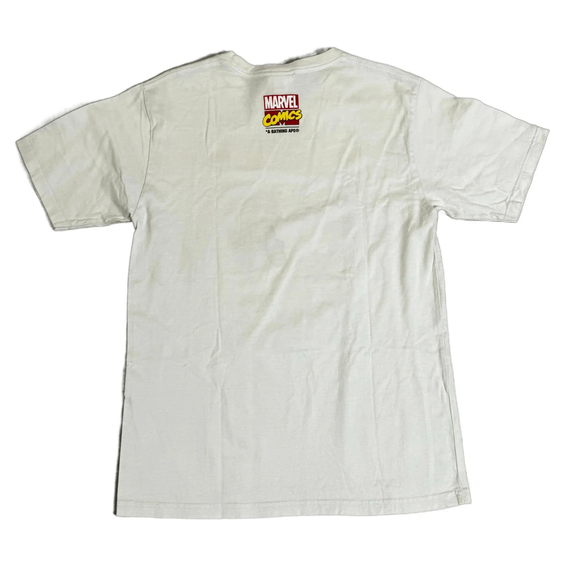 White A Bathing Ape (BAPE) x Marvel Tee - M | The Streetwear Studio