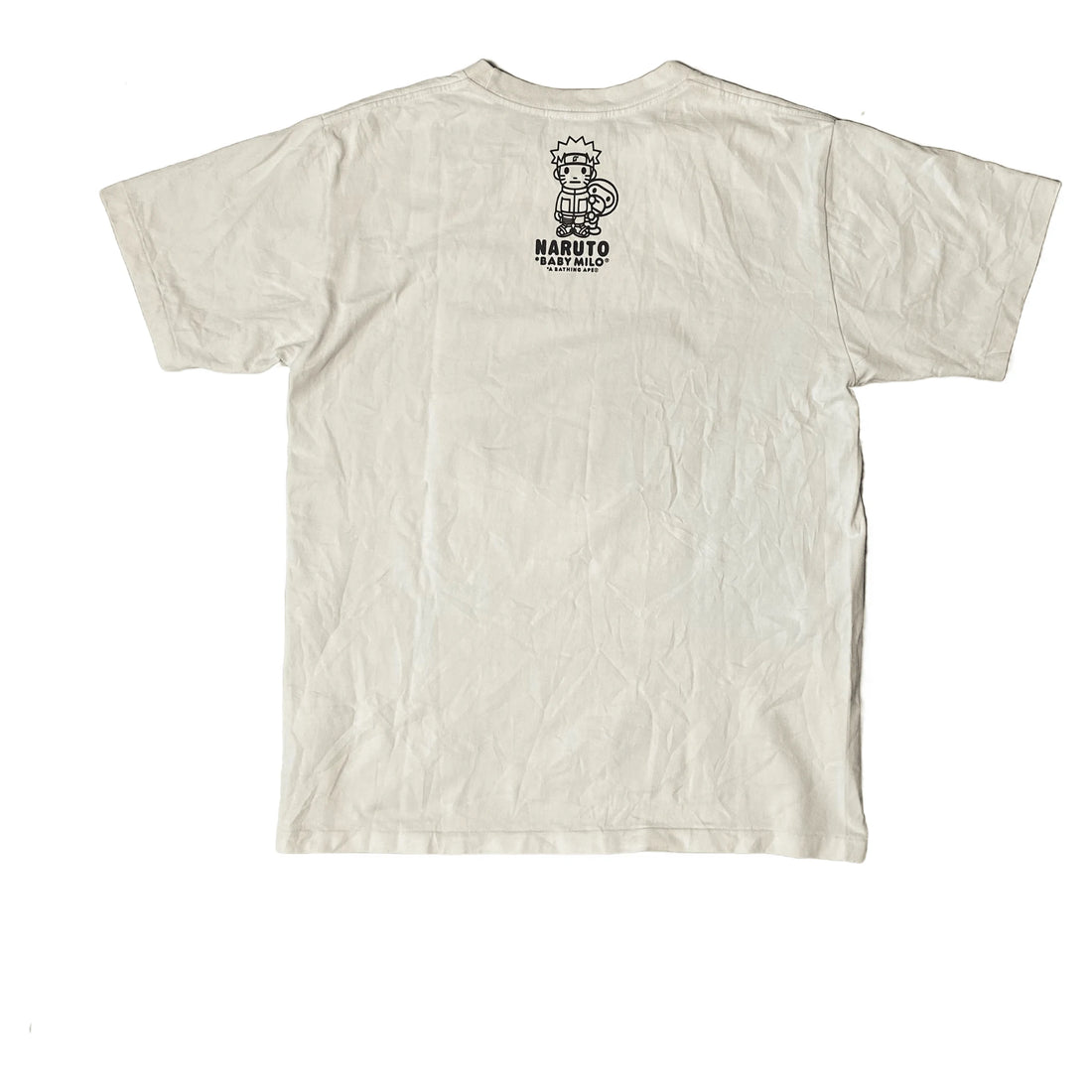 White A Bathing Ape (BAPE) x Naruto Tee - M | The Streetwear Studio