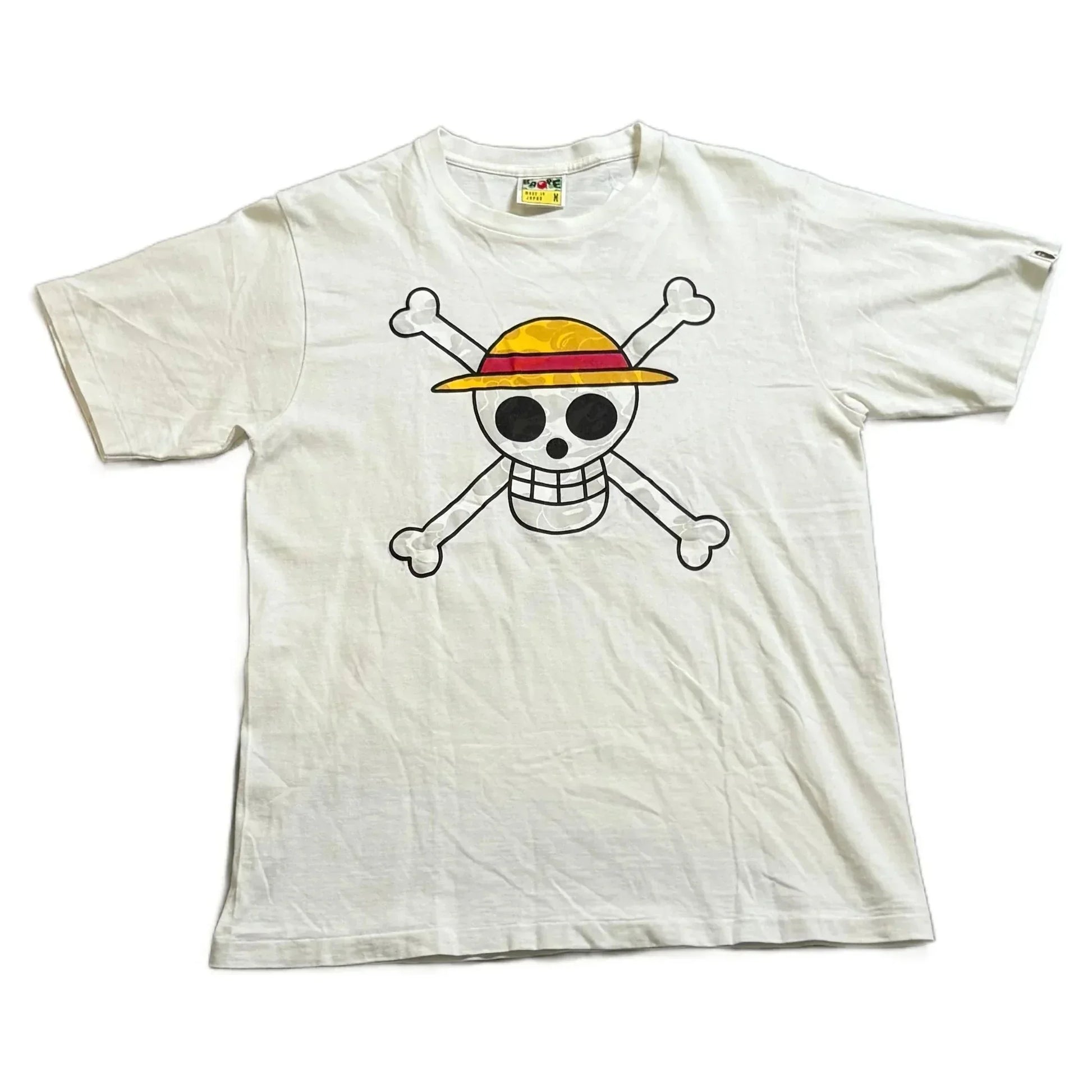 White A Bathing Ape (BAPE) x One Piece Tee - M | The Streetwear Studio