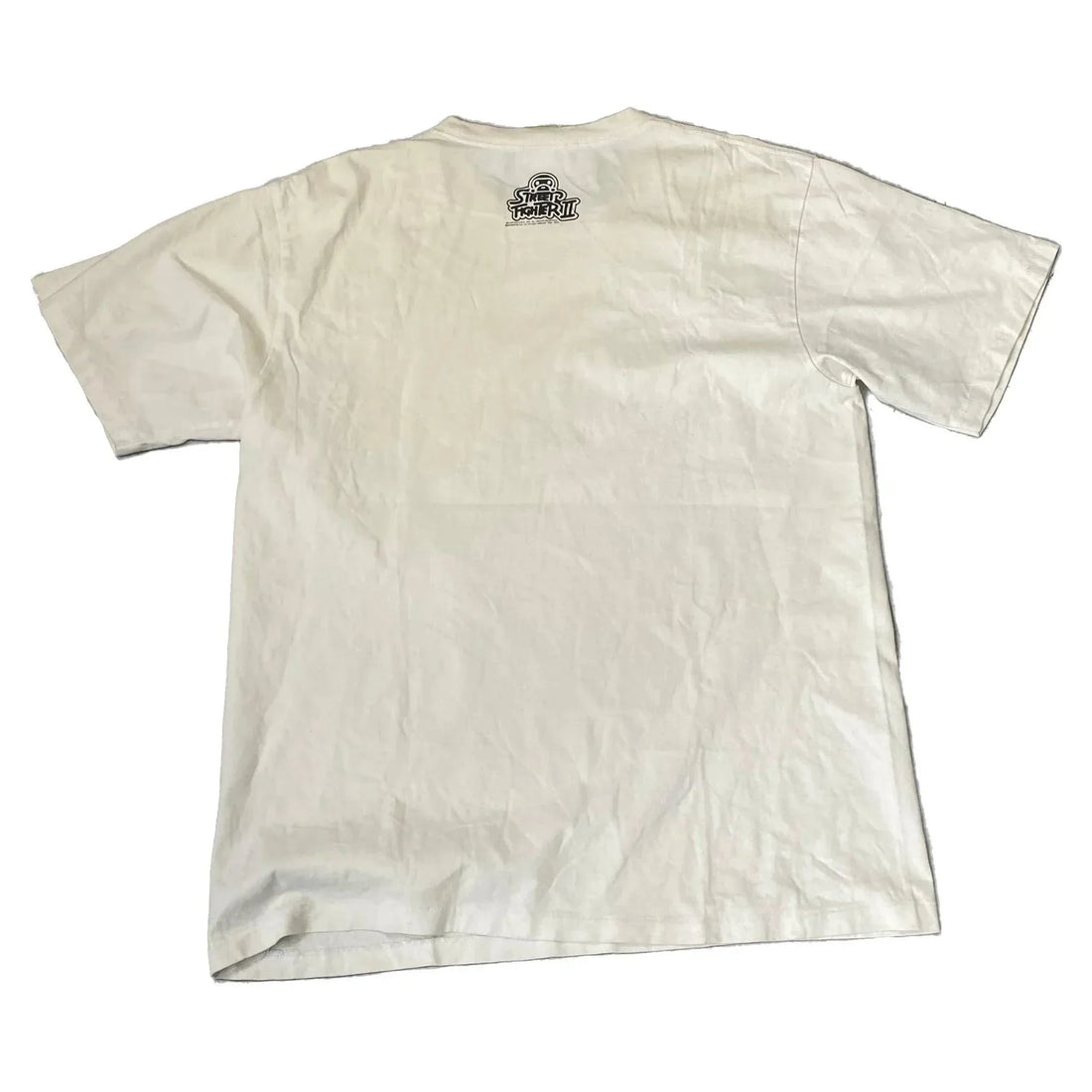 White A Bathing Ape (BAPE) x Street Fighter Tee - XL | The Streetwear Studio