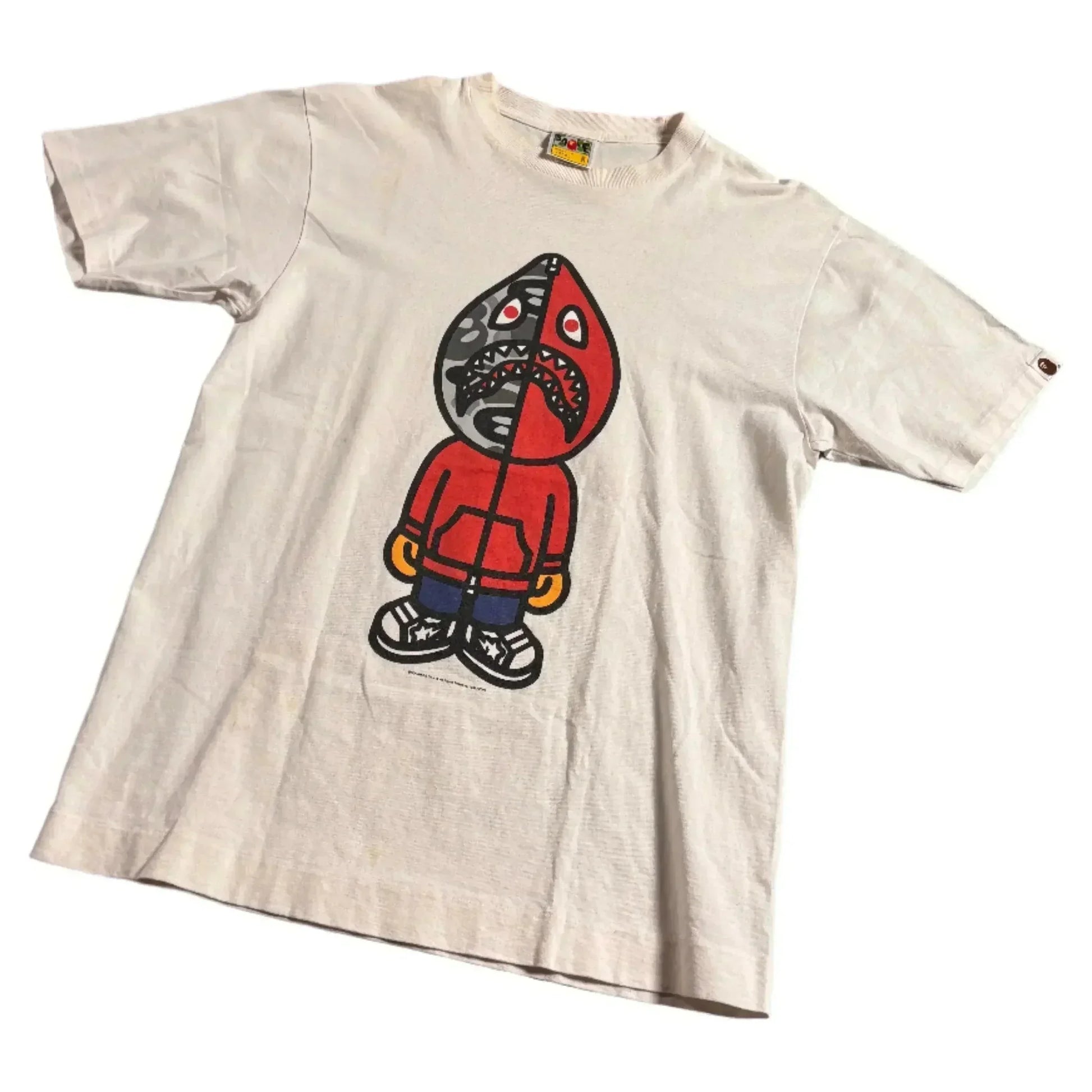 White A Bathing Ape (BAPE) x Teriyaki Boys Tee - M | The Streetwear Studio