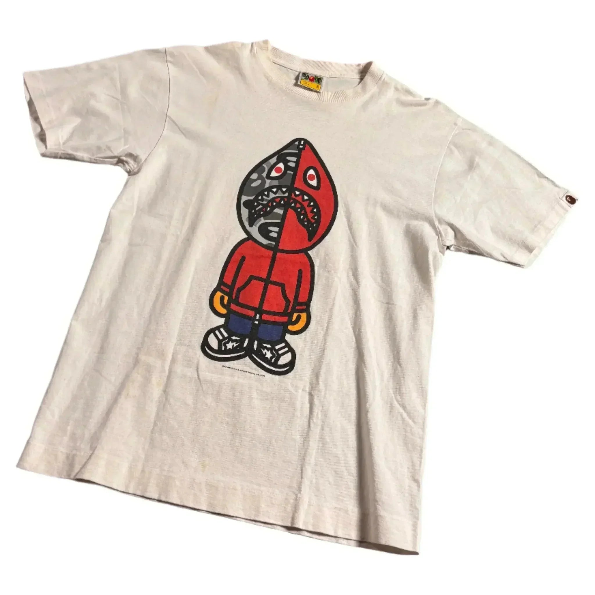 White A Bathing Ape (BAPE) x Teriyaki Boys Tee - M | The Streetwear Studio