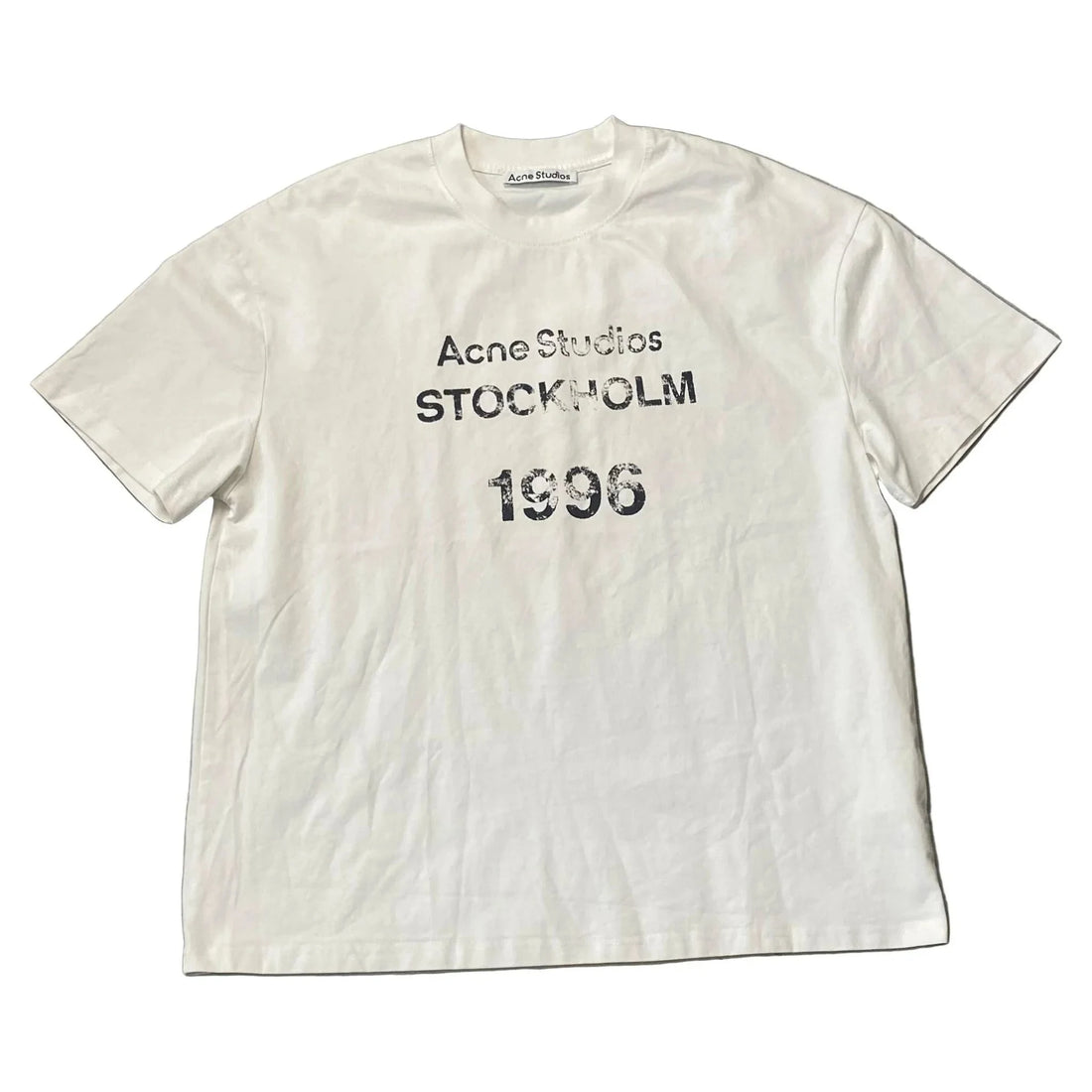 White Acne Studios Tee - L | The Streetwear Studio