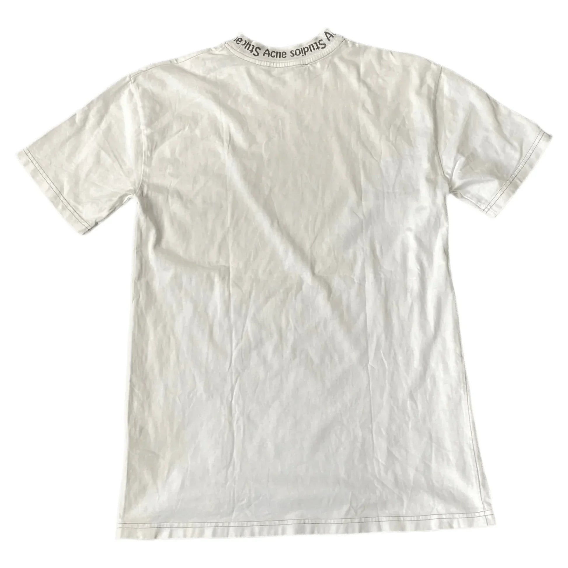White Acne Studios Tee - XXS (Recommended Size - S) | The Streetwear Studio