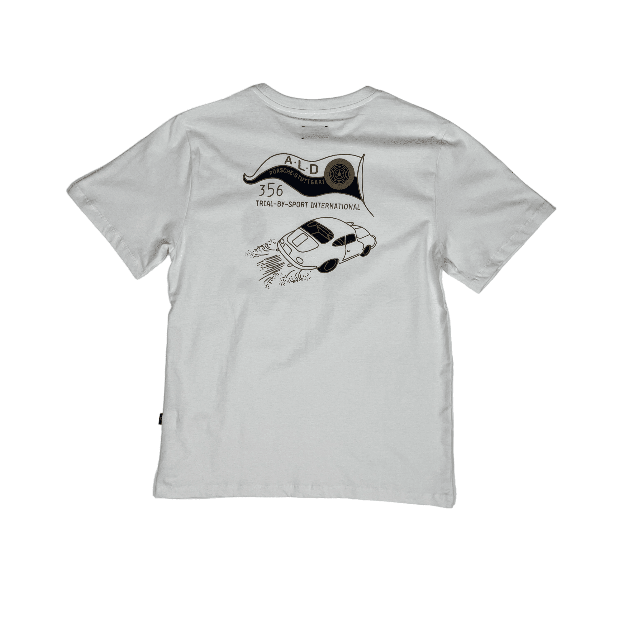 White Aime Leon Dore x Porsche 356 Tee - Large - The Streetwear Studio