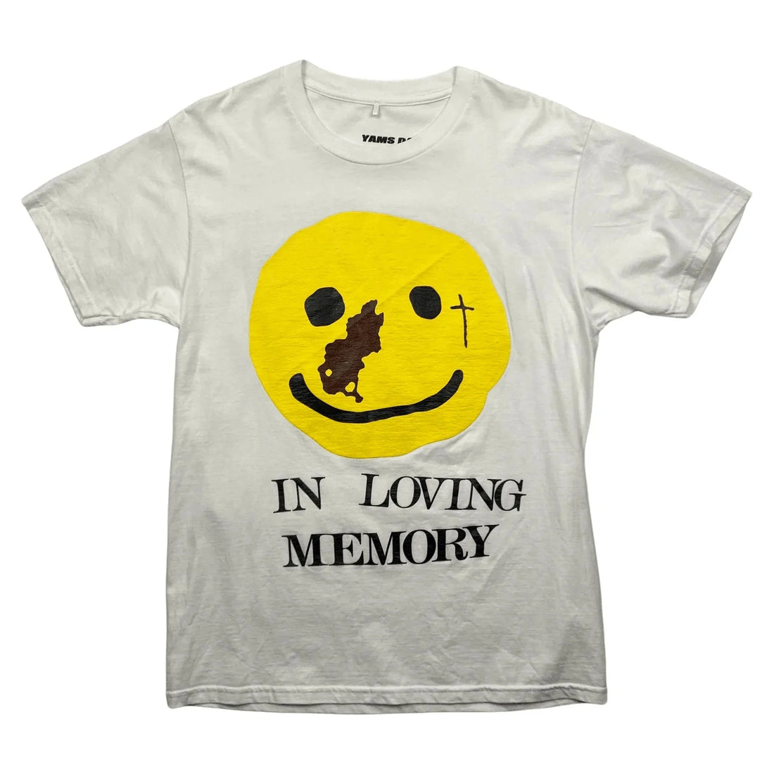 White ASAP Yams Tee - L | The Streetwear Studio