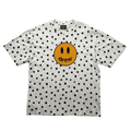 White + Black Polka Dot Drew House Tee - Large - The Streetwear Studio